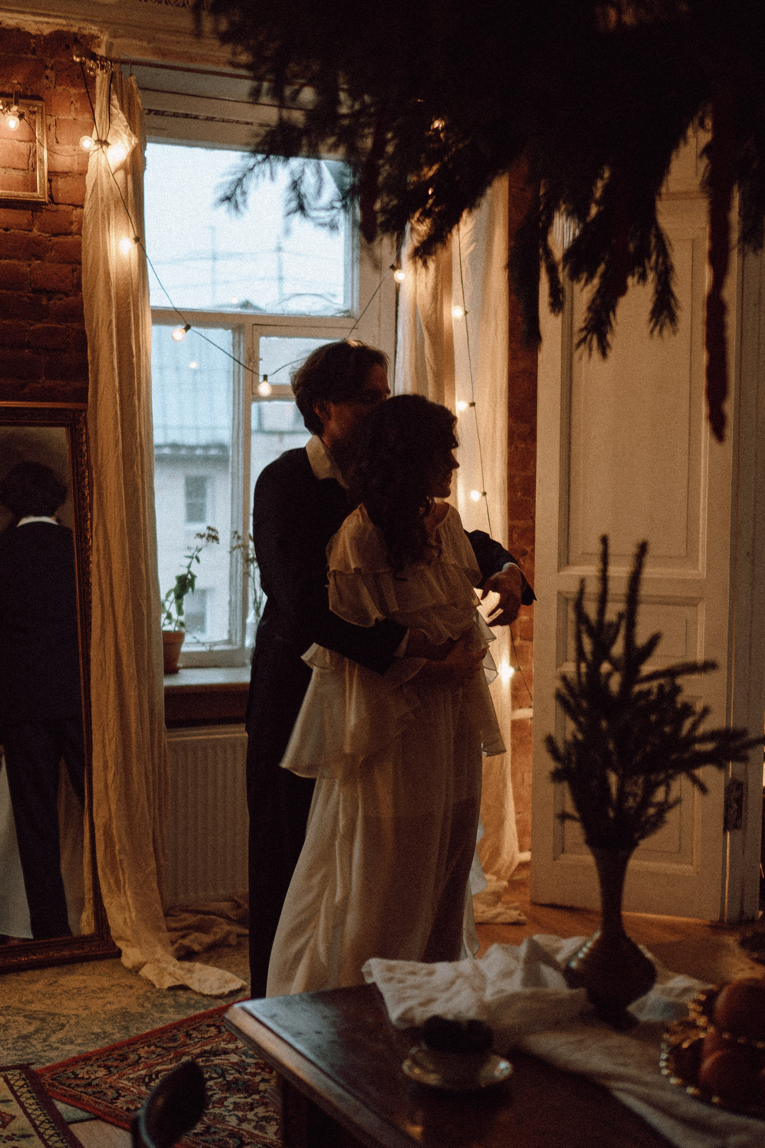 УТРО ЖЕНИХА И НЕВЕСТЫ В ФОТОСТУДИИ И ОСНОВНАЯ ФОТОСЕСИСИЯ ЗИМОЙ. Профессиональный фотограф, Санкт-Петербург — Виктория Богомолова