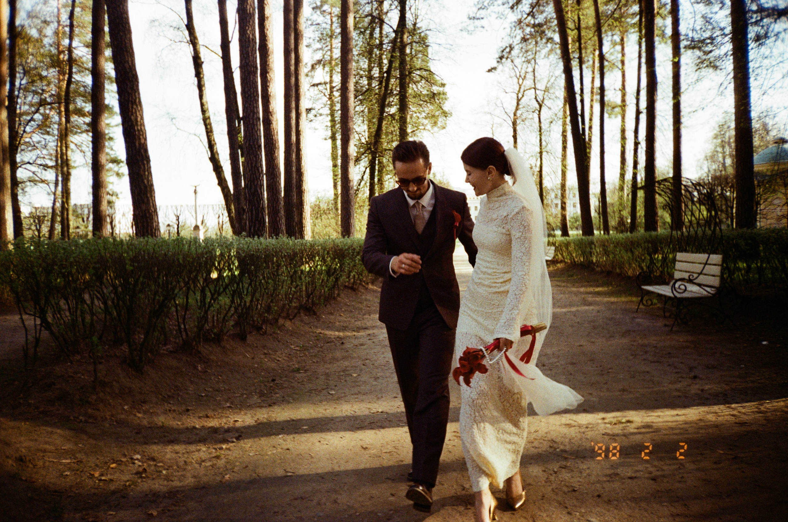 Свадебный день Оли и Никиты🤍 плёнка. Фотограф|Москва — Агбаш Лера