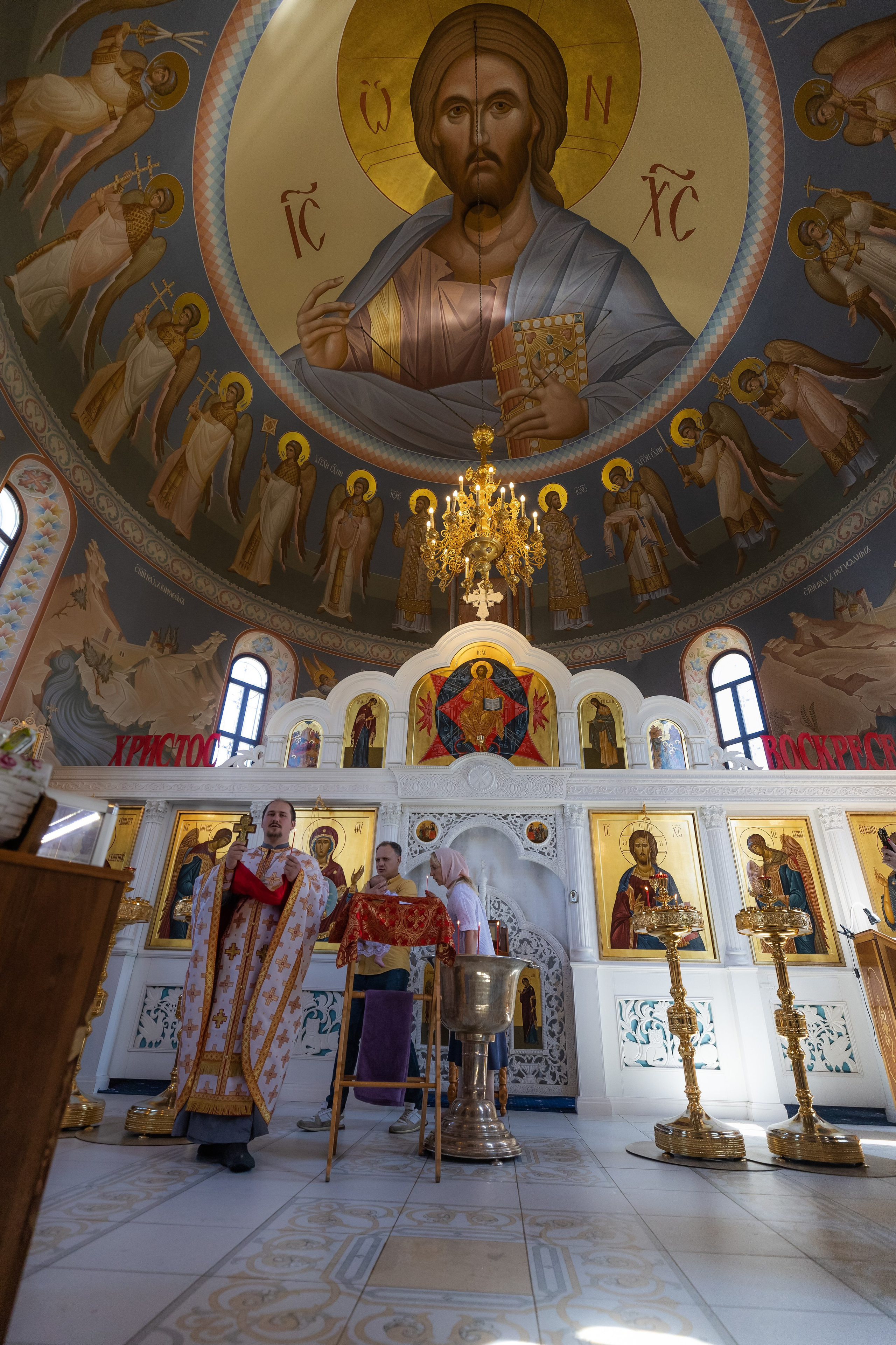 Крещение Вячеслава «Крестильный Храм иконы Божией Матери Знамение». Детский и семейный фотограф Евгения Вахнеева Москва Зеленоград