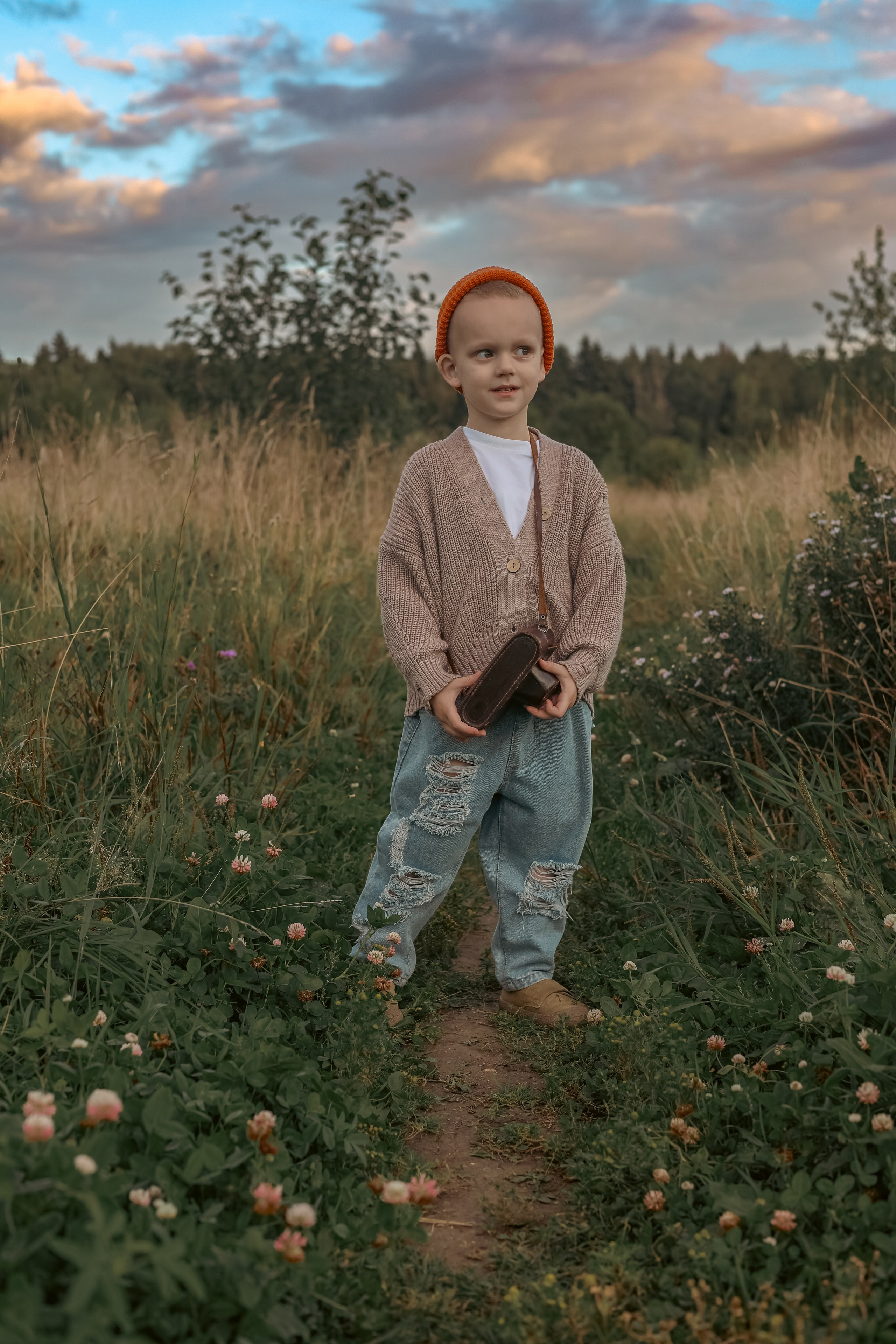 Фотоохота на медведя от Матвея. Детский и семейный фотограф Евгения Вахнеева Москва Зеленоград