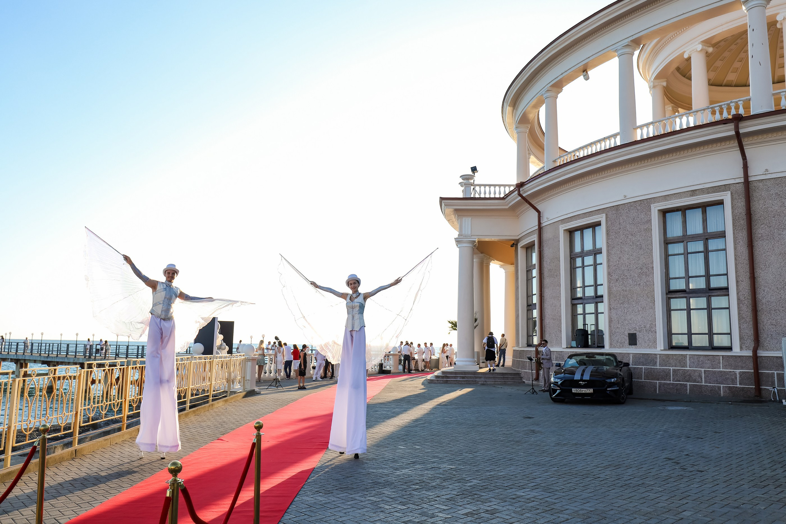 Презентация насыпного острова в Сочи. Репортажный и fashion фотограф в Москве Сергей Бардин