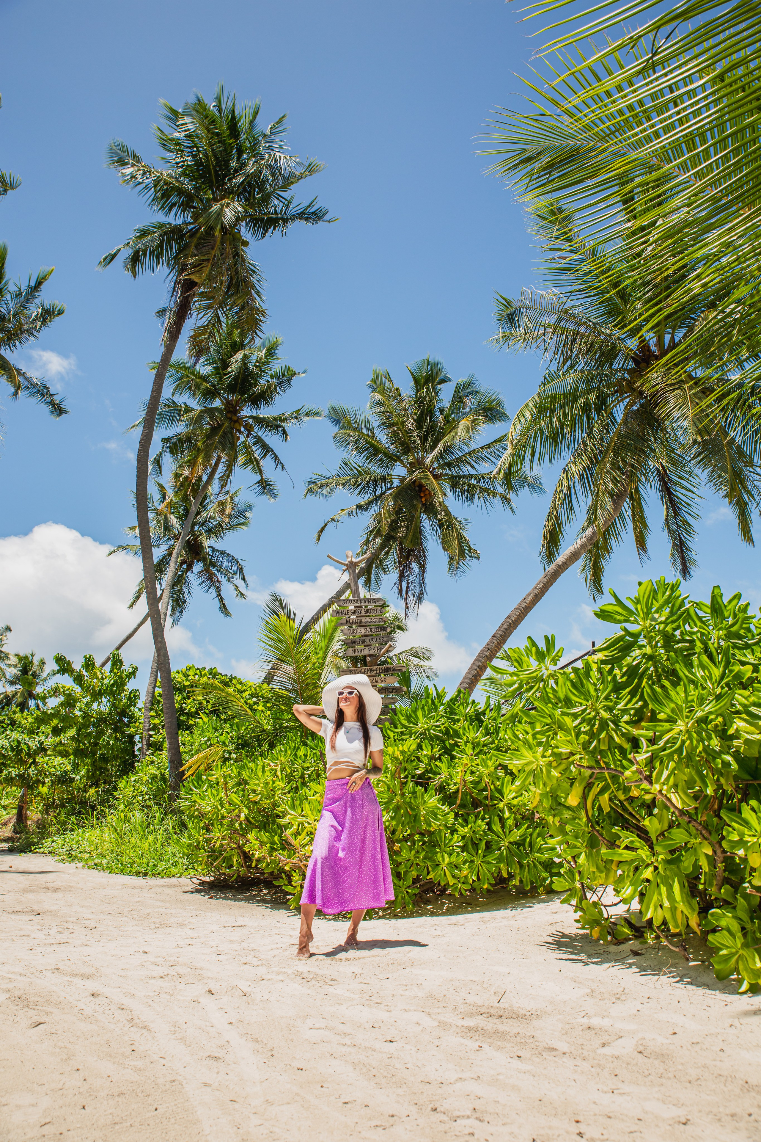 Portrait. Photographer in Maldives