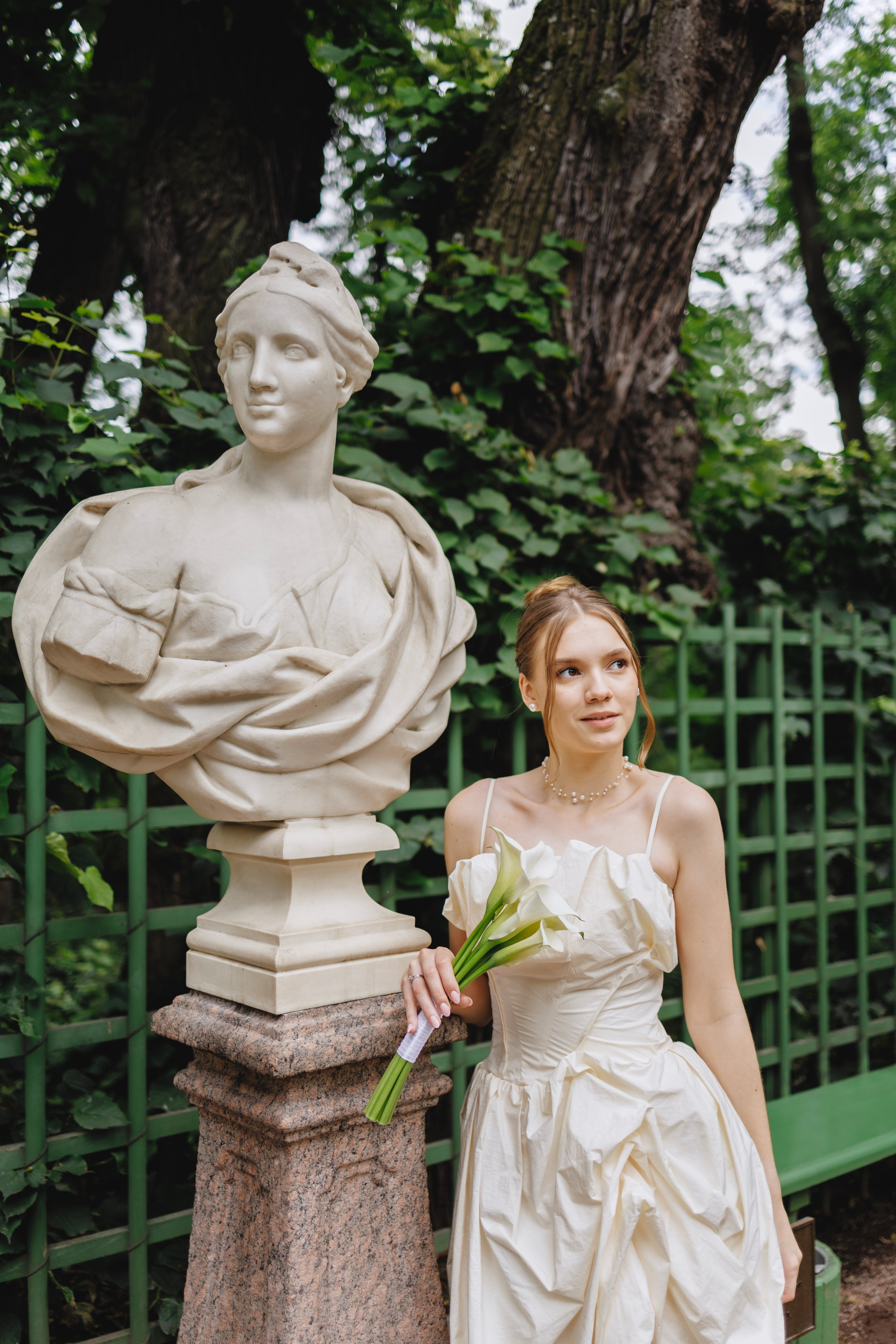 Артем Варвара, Летний сад. Боженова Елена фотограф Санкт-Петербург