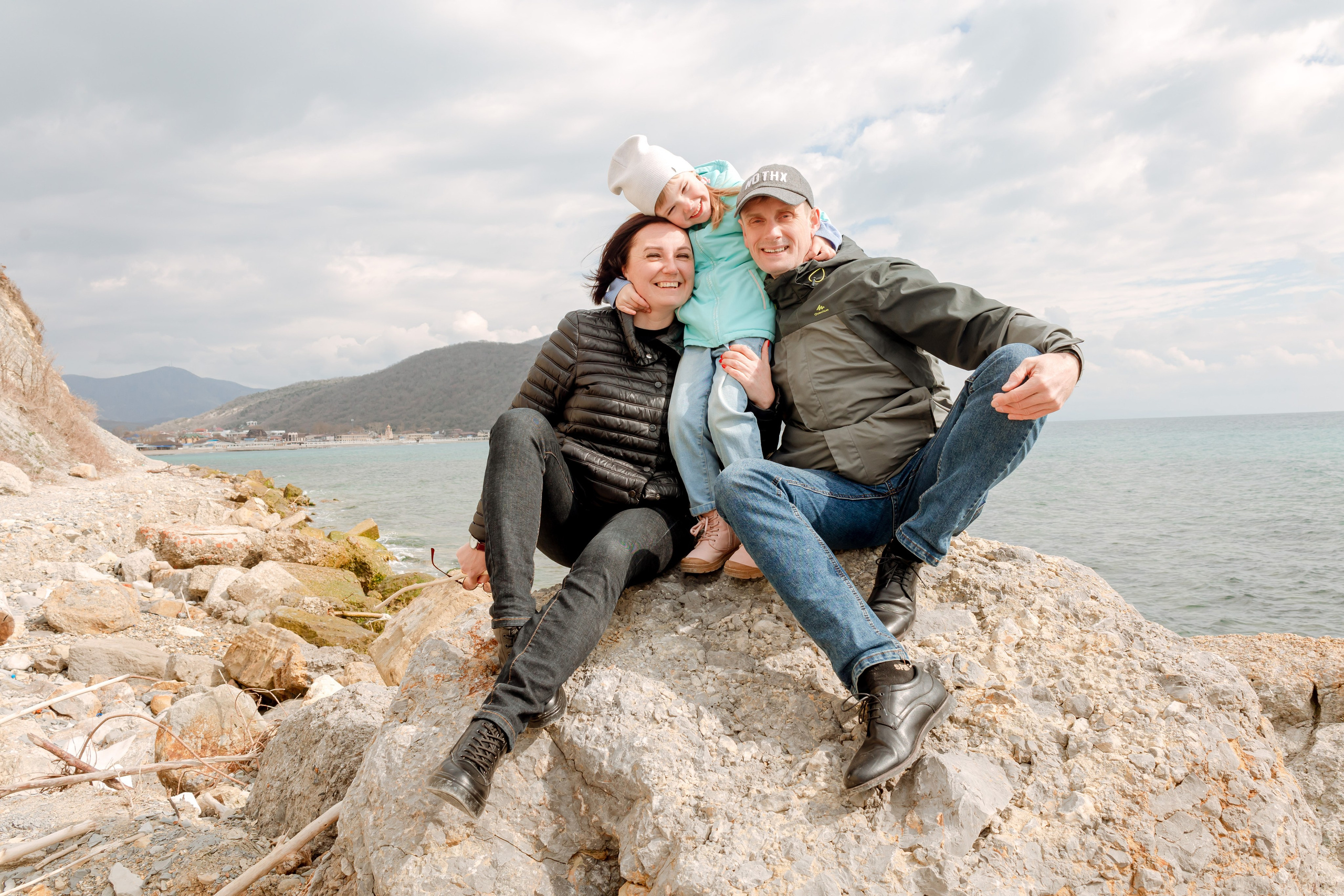 Наталья, Сергей и Маруся. Фотограф в Геленджике, Архипо-Осиповке, Абрау-Дюрсо, Кринице Виктория