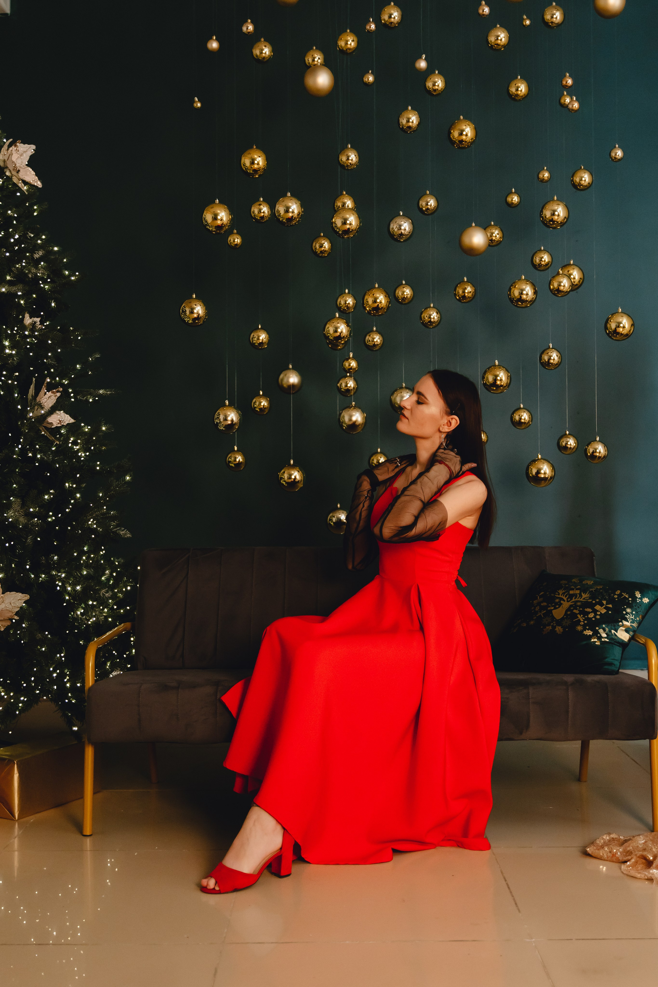 Лера. Индивидуальная новогодняя фотосессия. Фотограф во Владивостоке. Юрганова Анна
