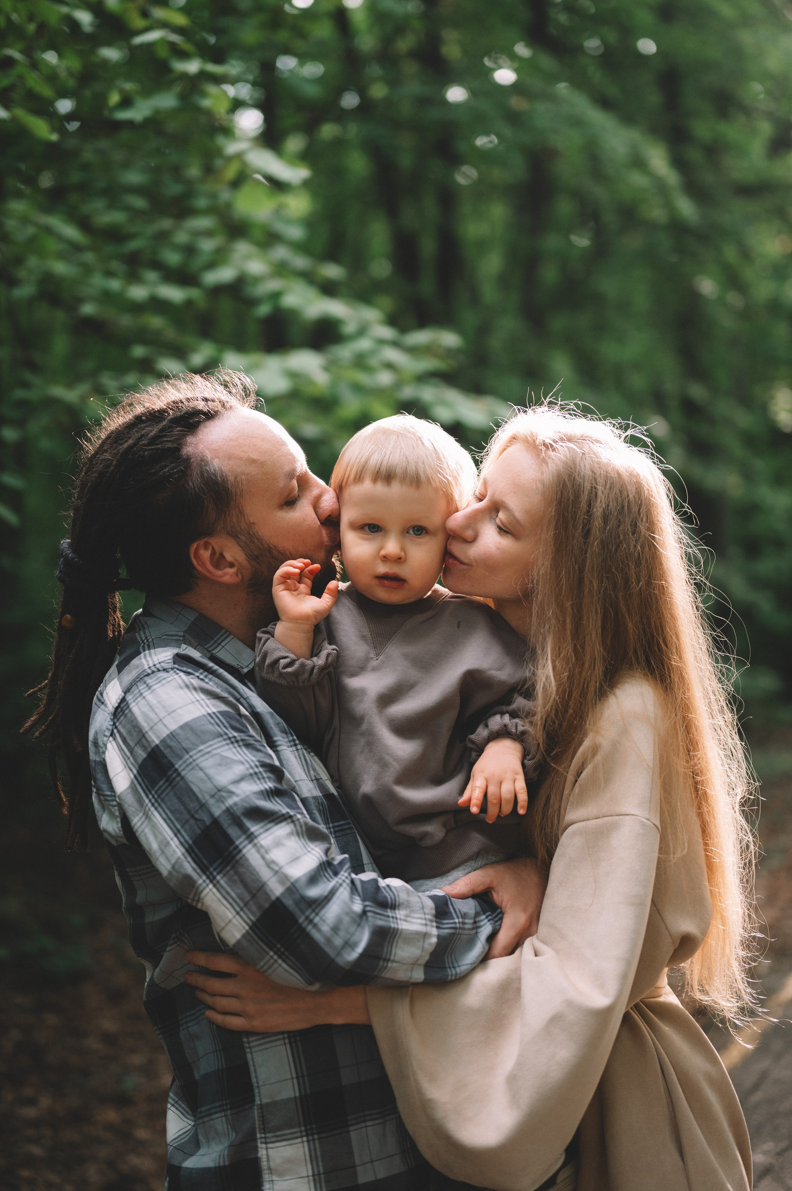 Лена, Андрей и Степа. Фотограф Анна Темнова. Пенза