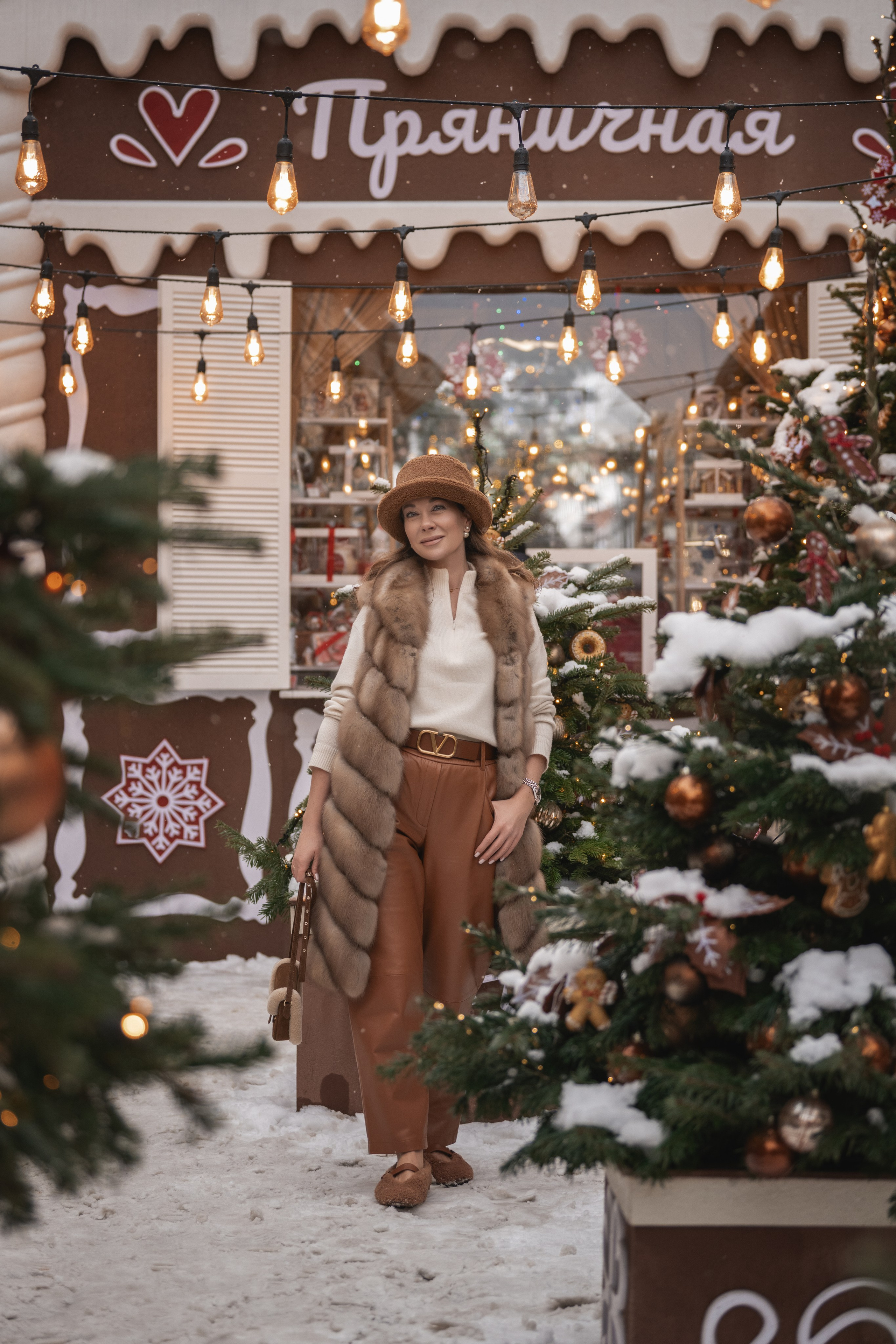 Фотосессия на улице зимой. Женский фотограф в Москве Богдашкина Динара