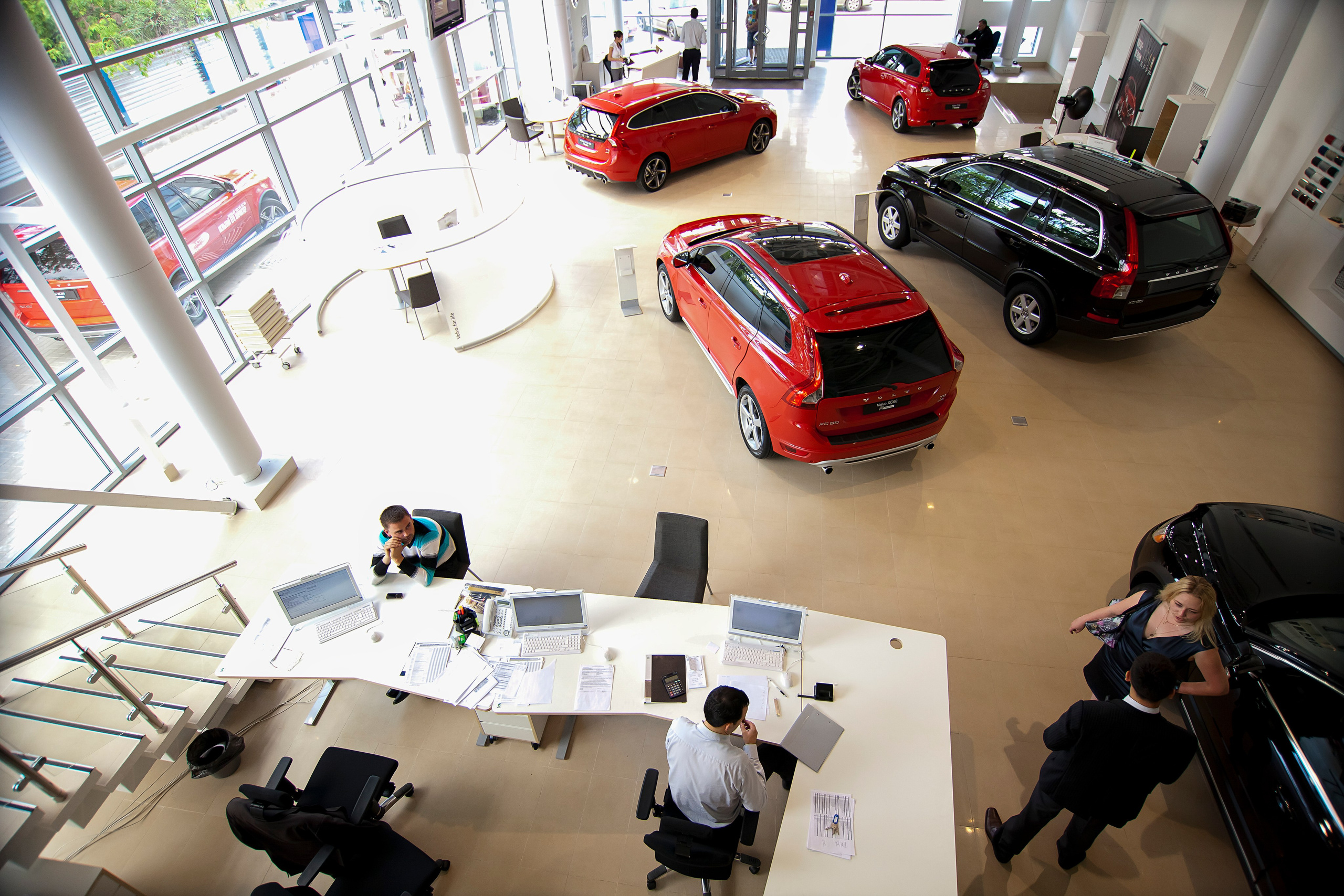 Рекламная съемка автомобилей Volvo в Нижнем Новгороде 002