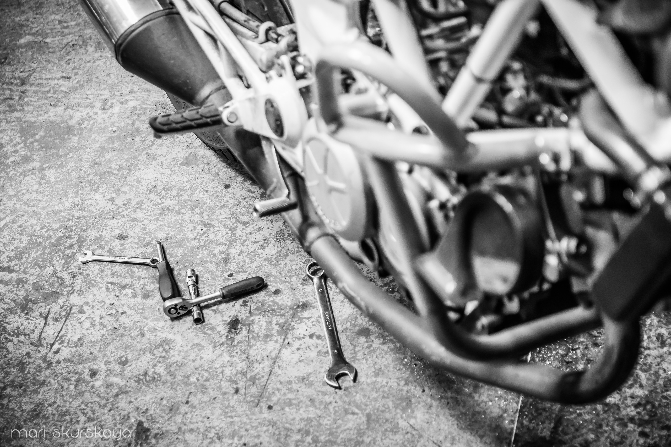 Мотосервис. Мотофотограф в Санкт-Петербурге Мария Скурская