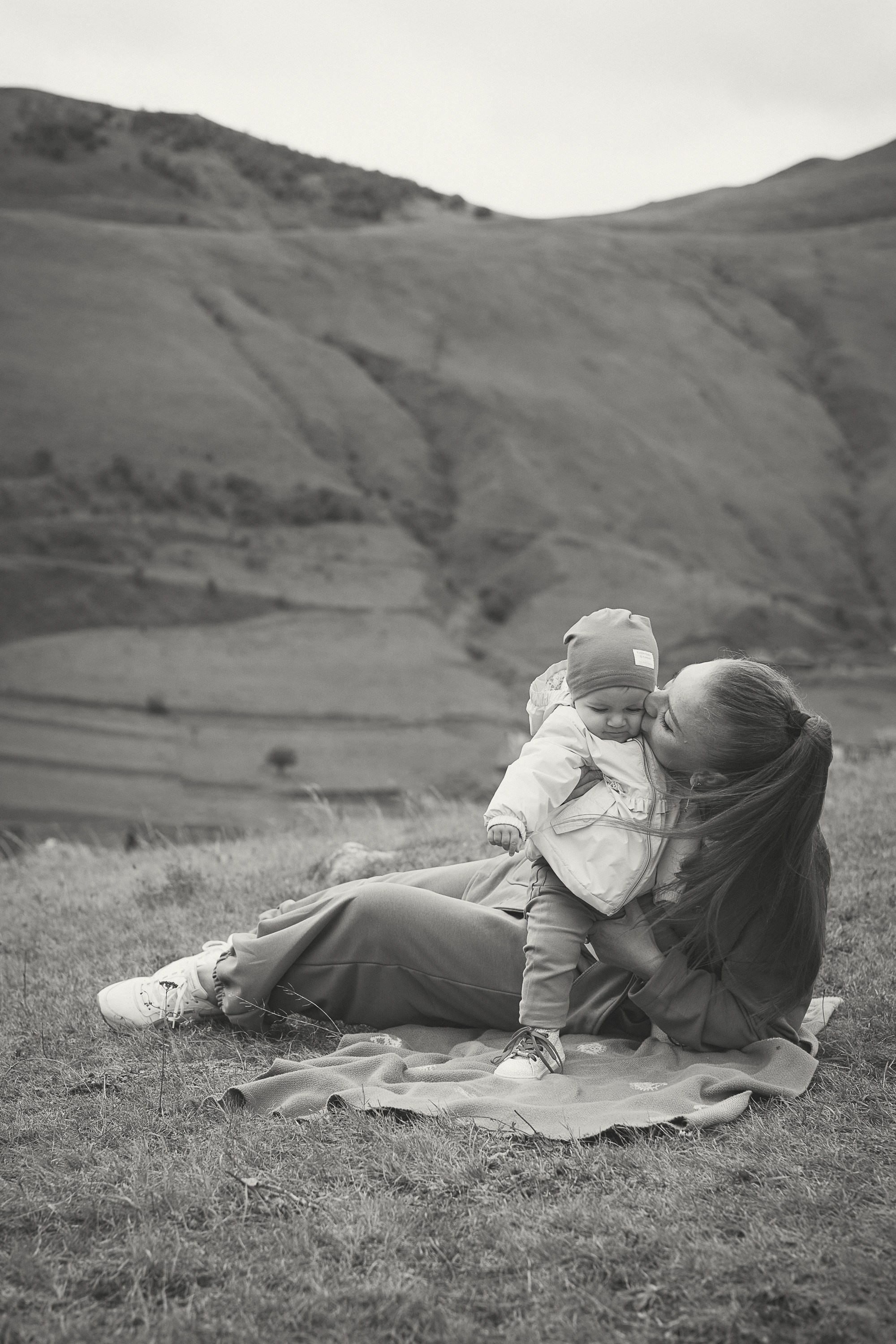 Семейная съемка в горах. Семейный фотограф в Москве Анастасия Марти