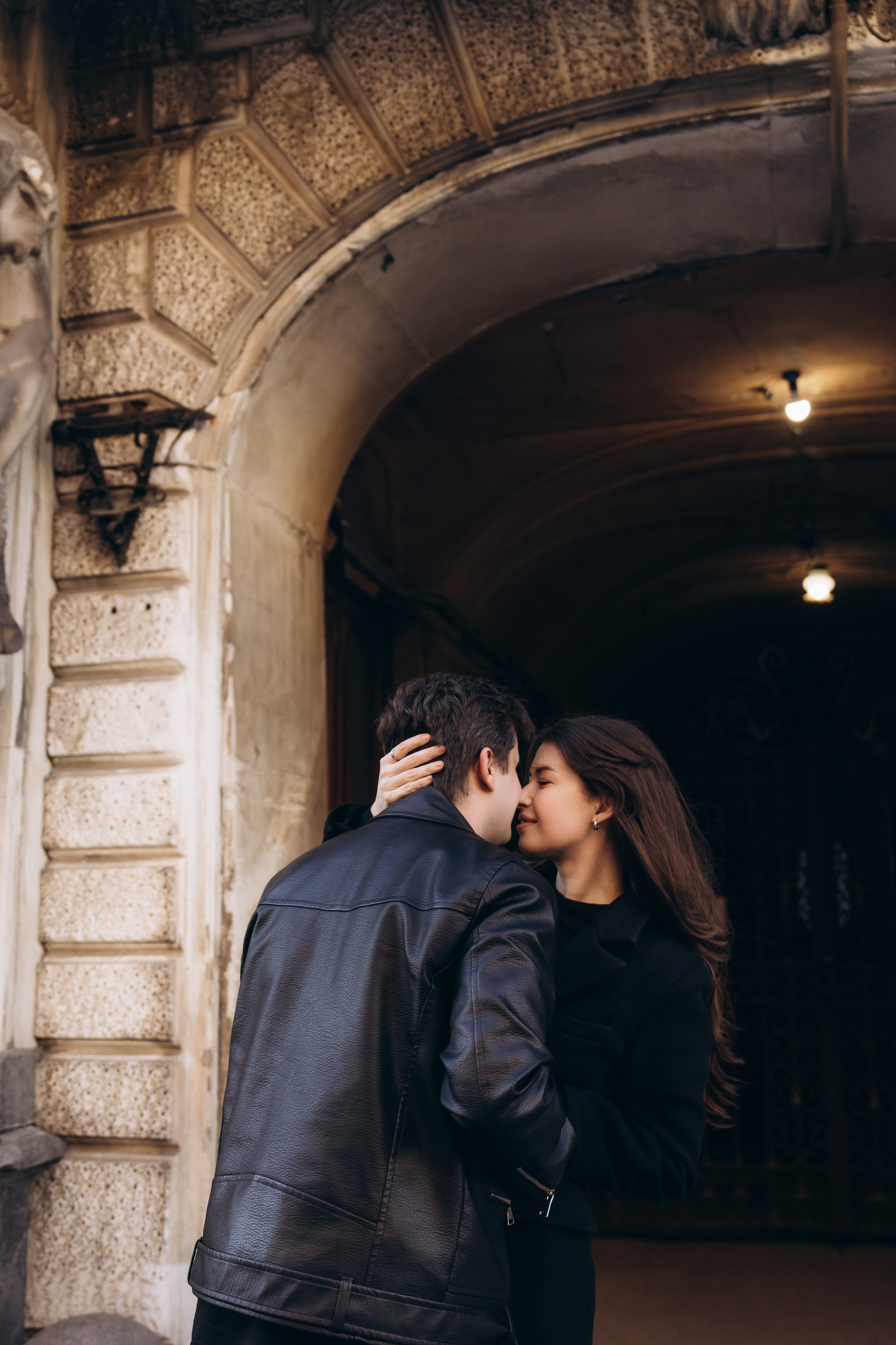 Лавстори прогулка в Санкт-Петербурге. Свадебный фотограф в Москве Анна Полушина