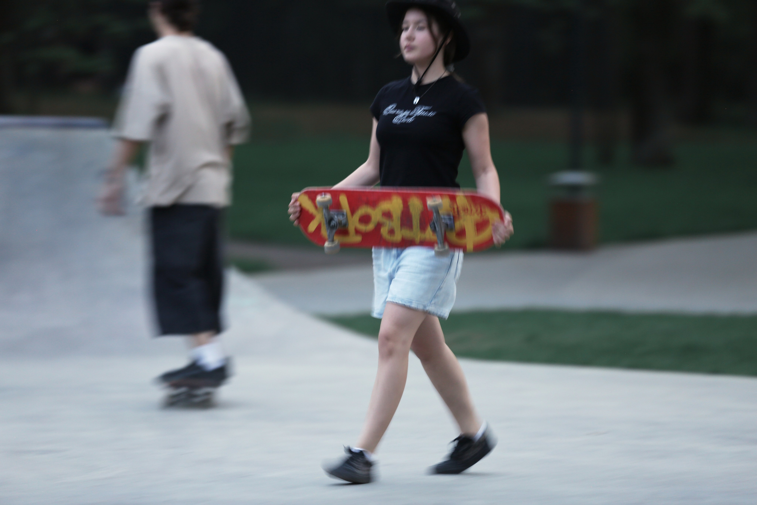 Blue hour in a skatepark. Фотограф Антонина Гудкова