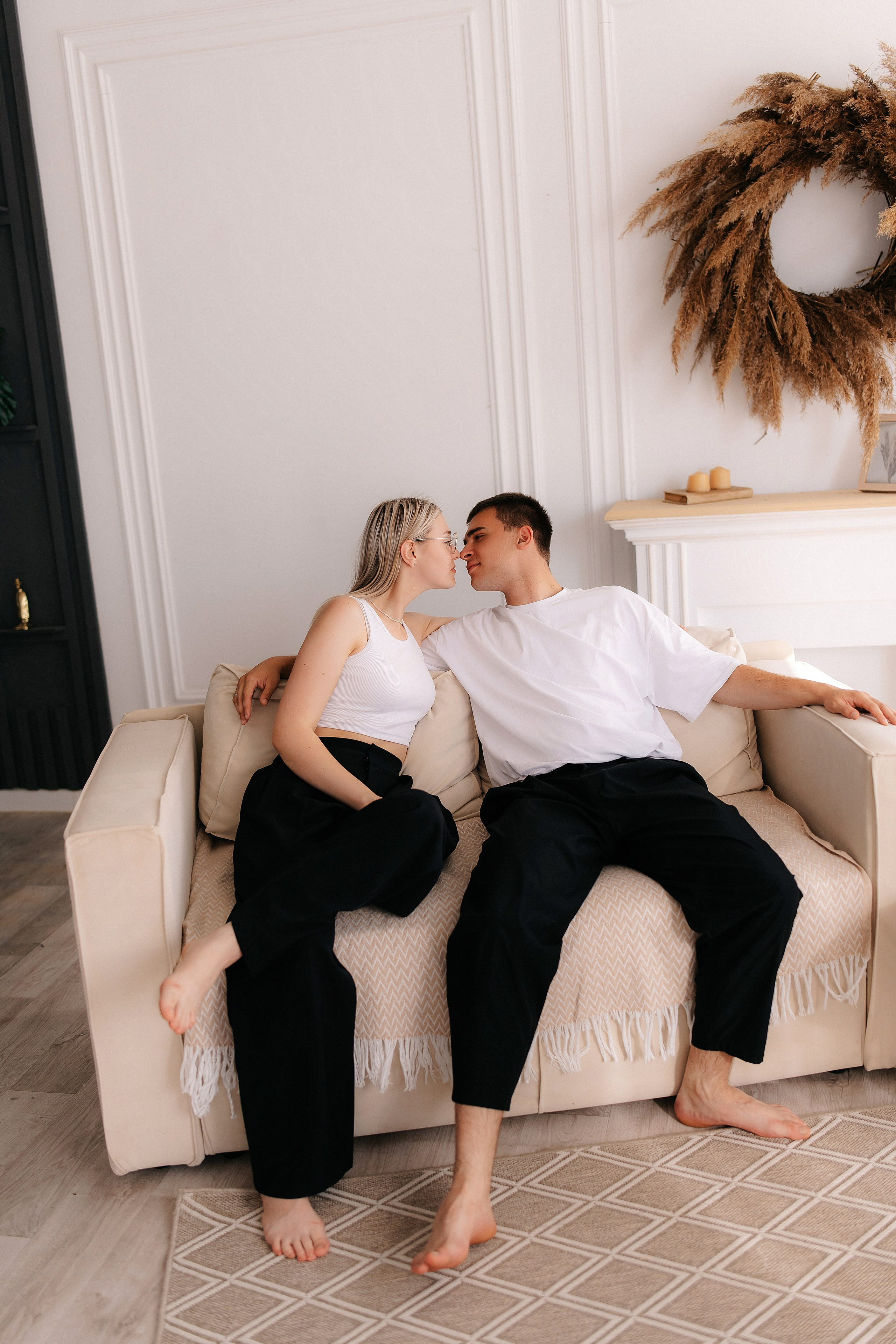 Студийная love story. Фотограф Юлия Стрыгина