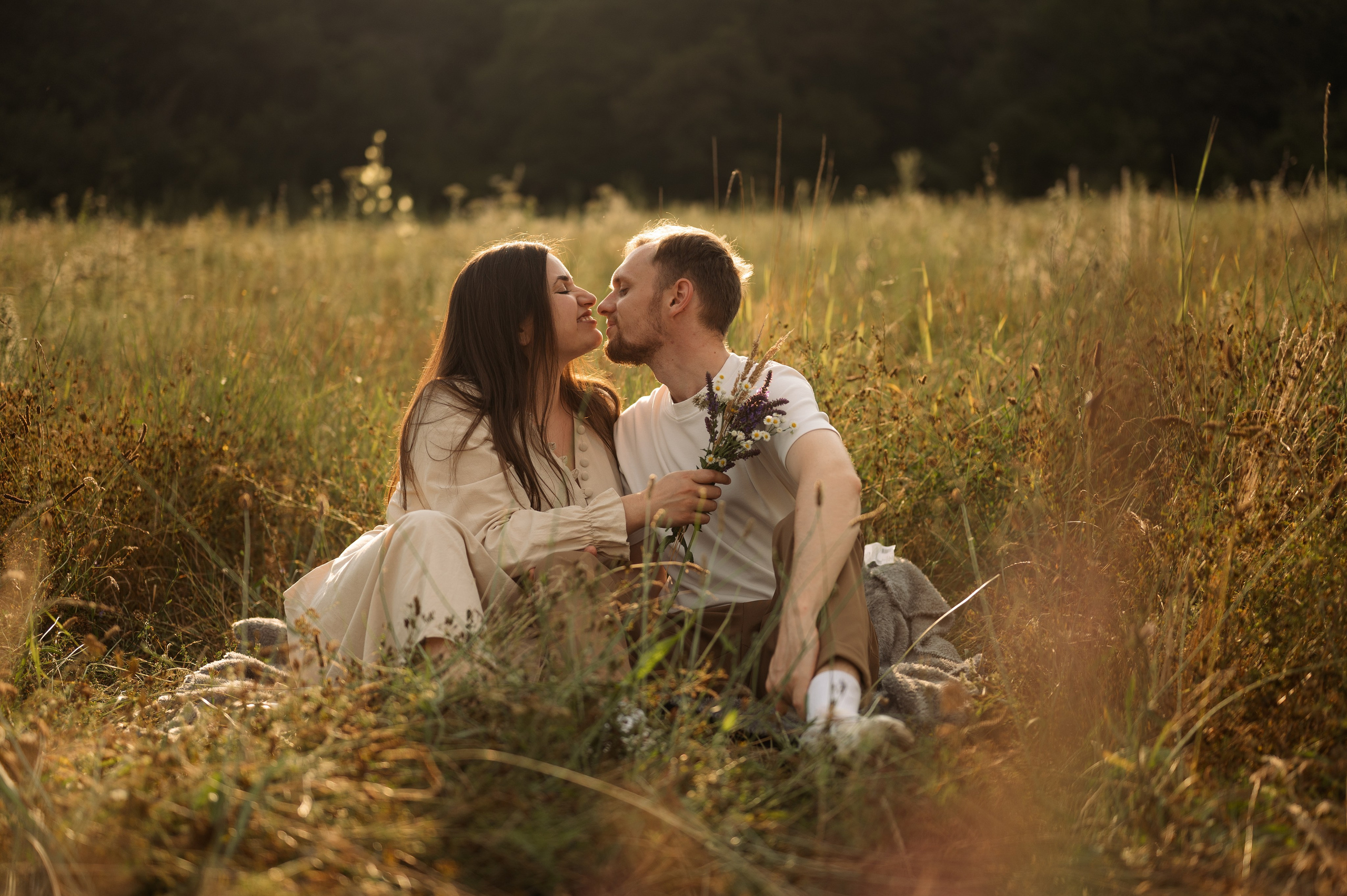 Love story в поле 🌾. Свадебный и семейный фотограф в Краснодаре Алина Мельник