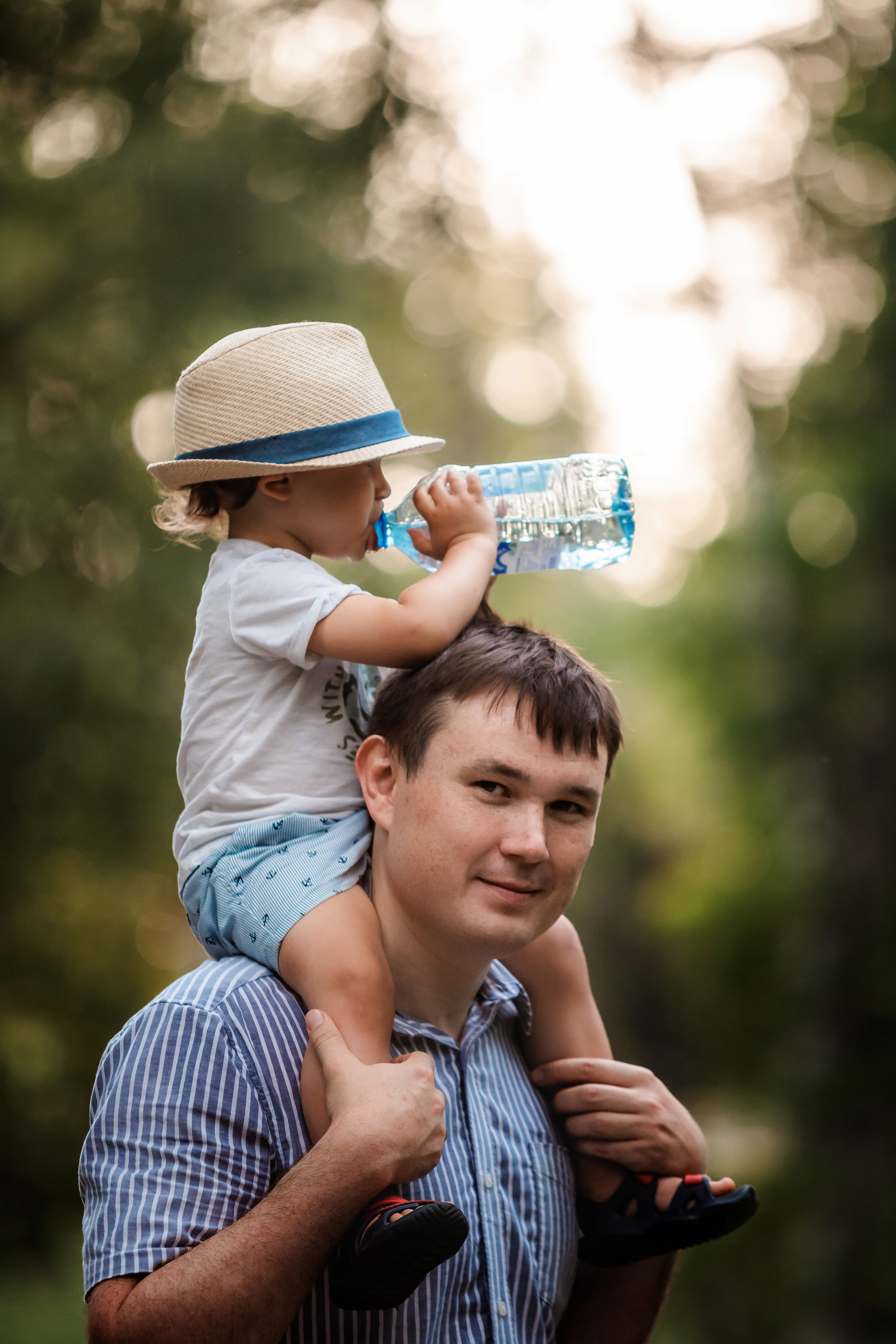 Перся и его семья в Ботаническом лесу