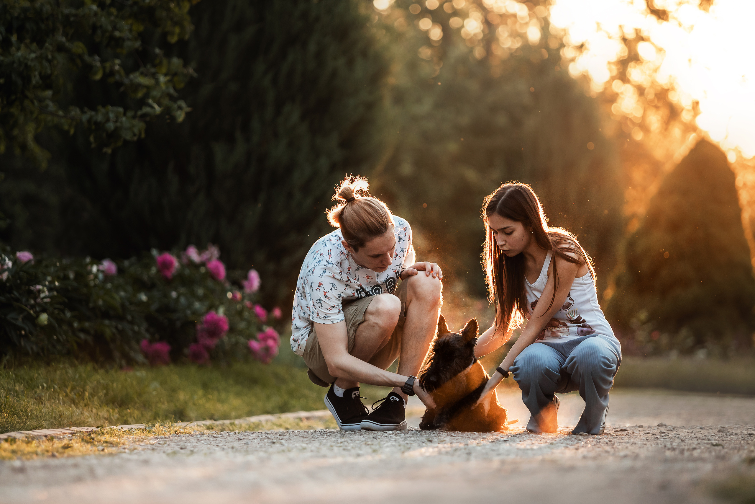 Фотосессия Урсы, Йоши и их семьи