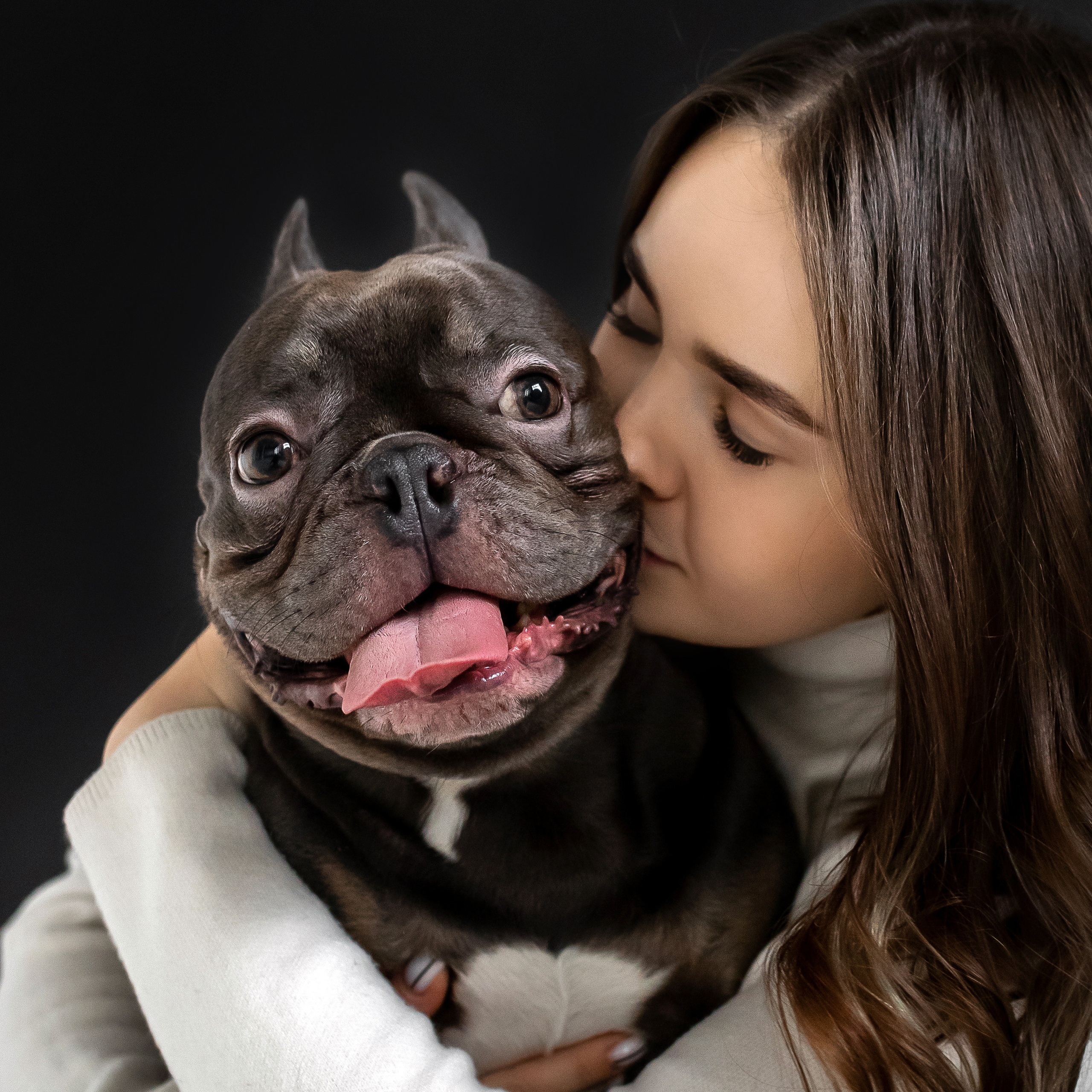 Фотосессия бульдогов Лео и Марса в догфрендли студии