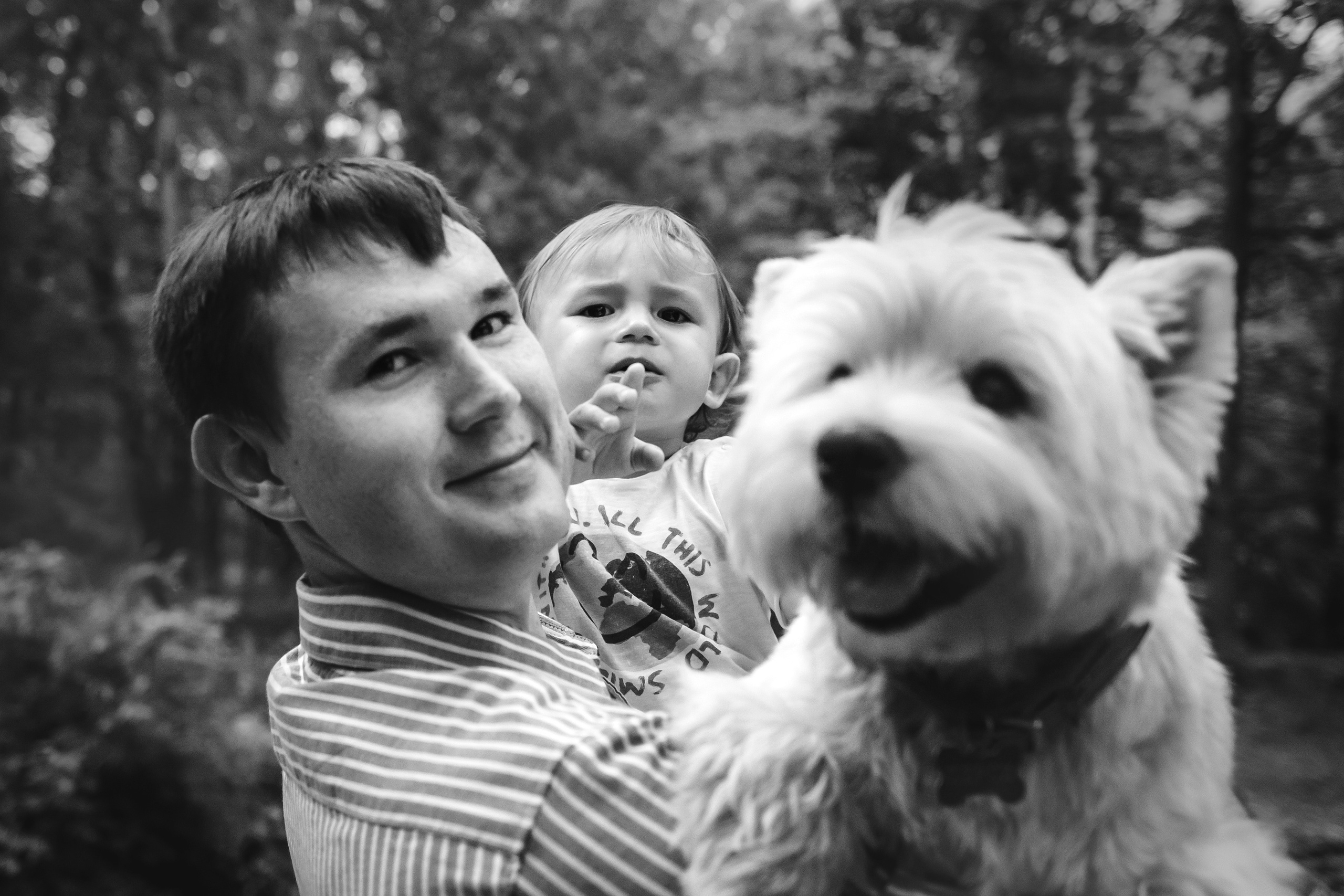 Перся и его семья в Ботаническом лесу