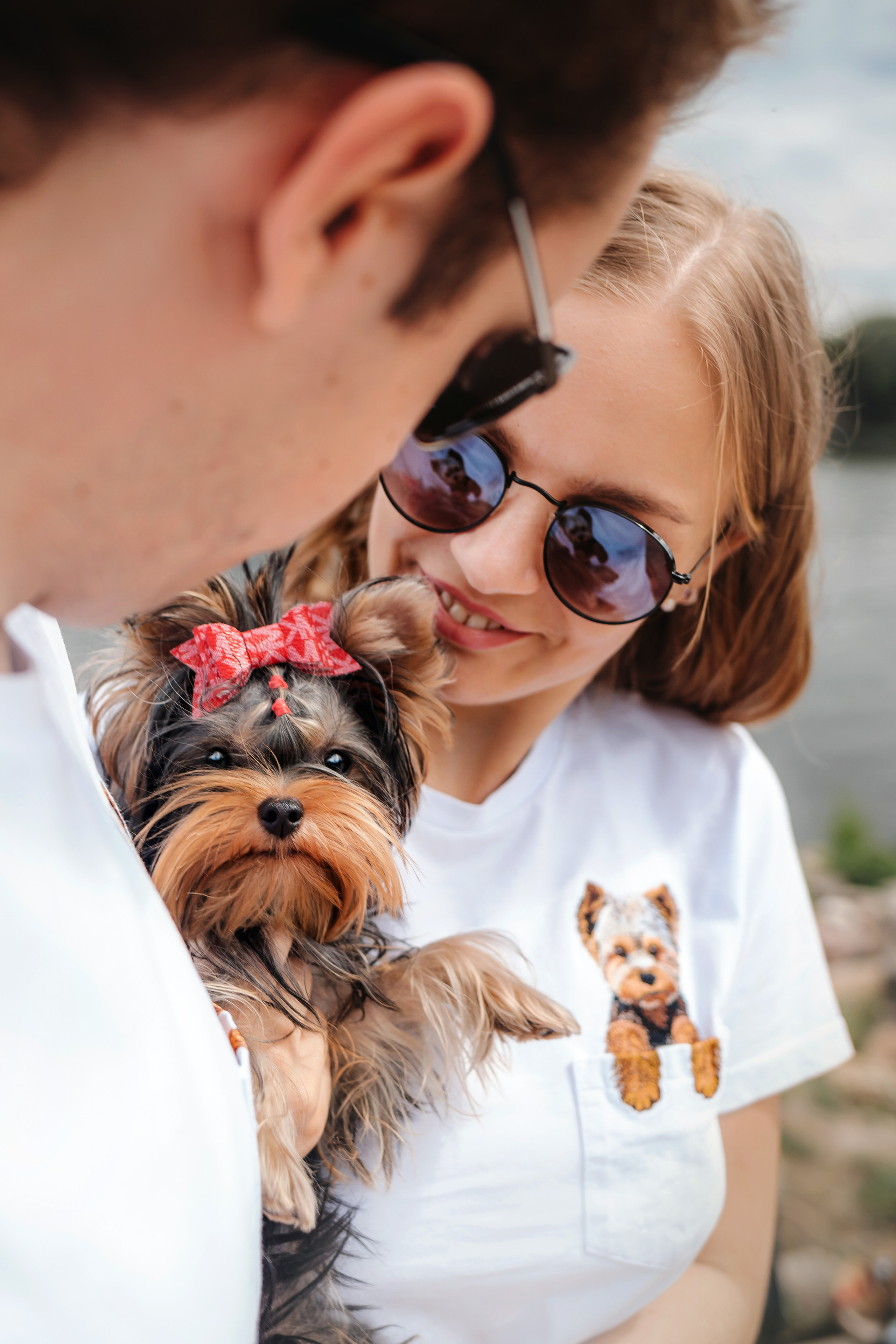 Фотосессия йорка Юли и ее семья