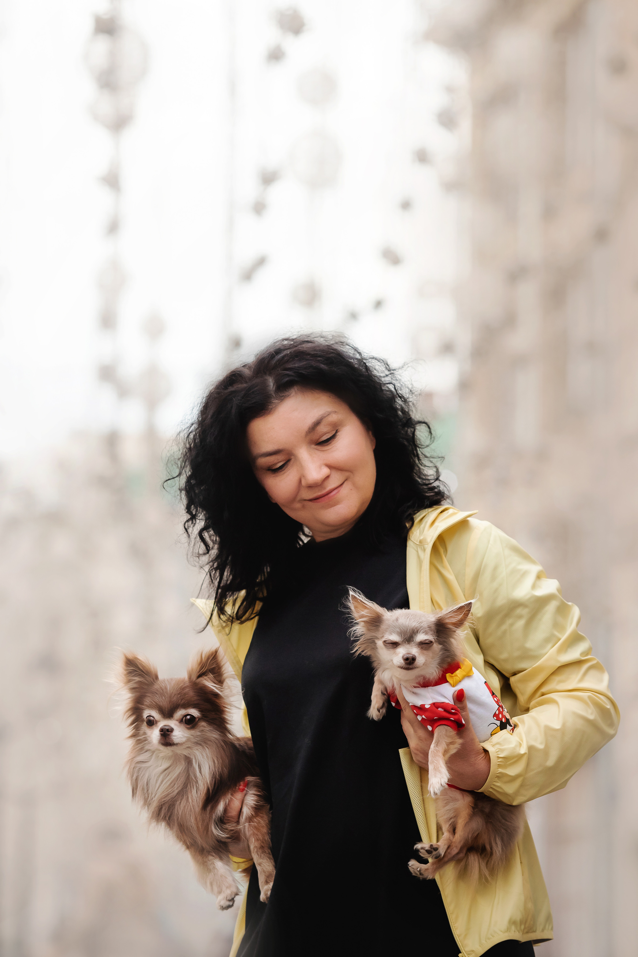 Фотосессия с чихуахуа в центре Москвы