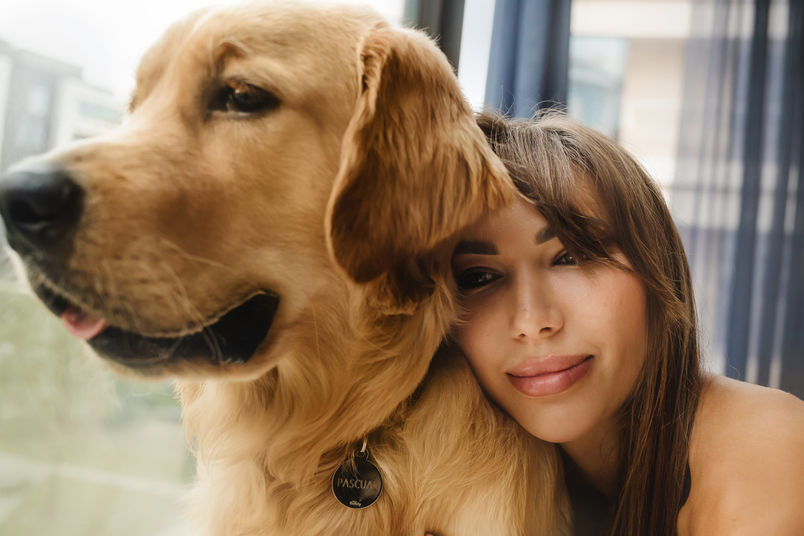 Фотосессия с щенком золотистого ретривера