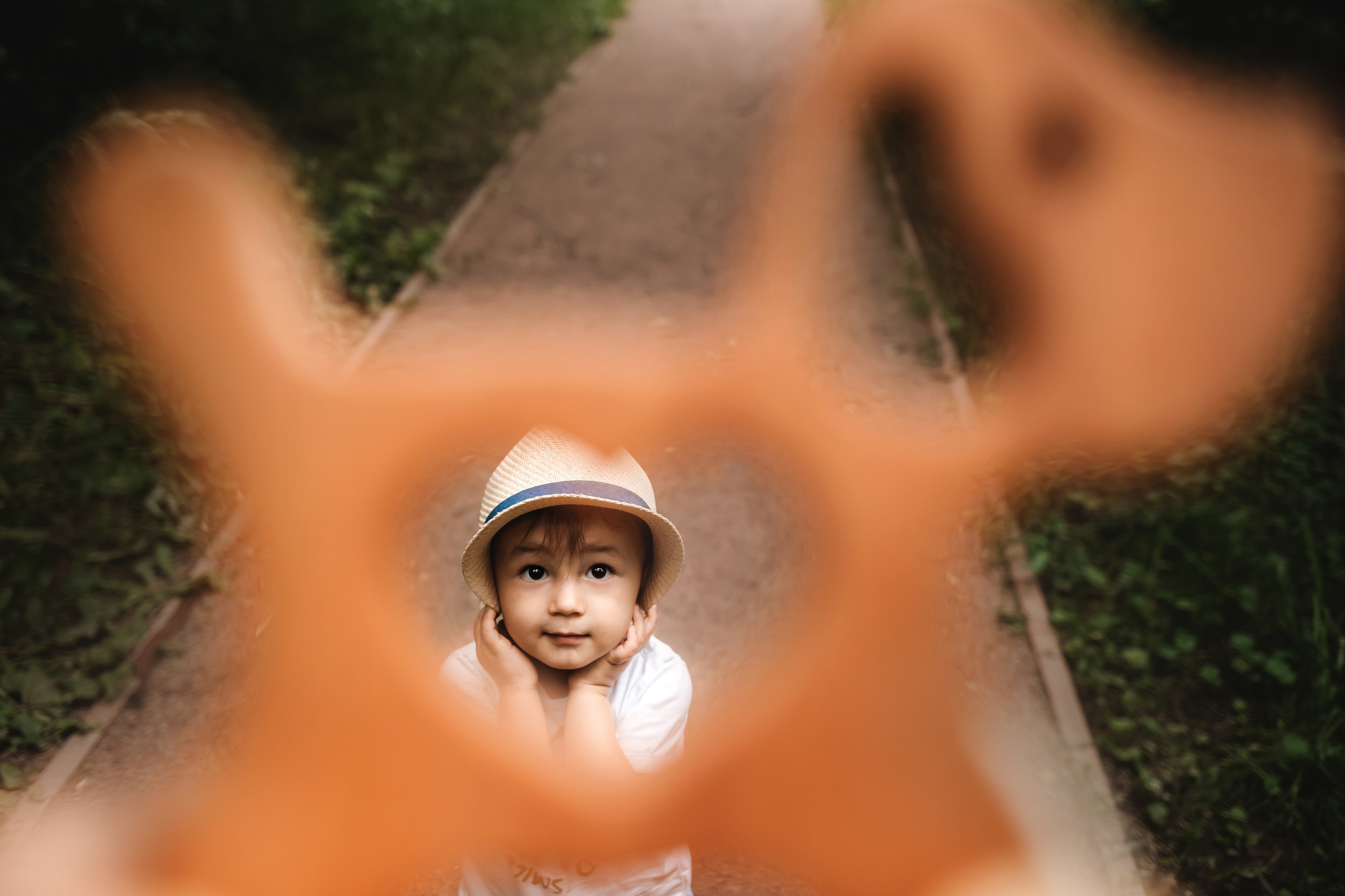 Перся и его семья в Ботаническом лесу