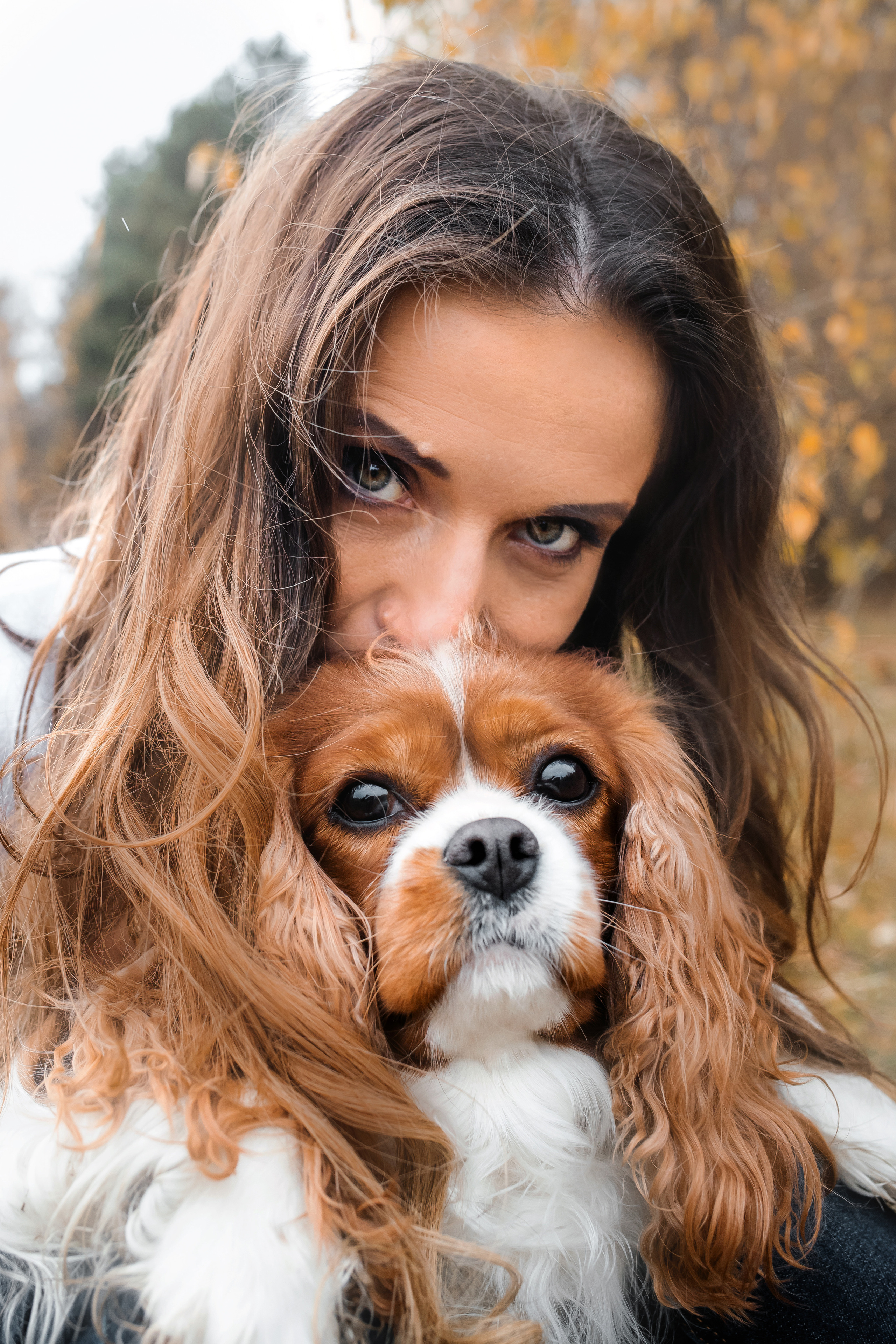 Фотосессия с ребенком и собакой