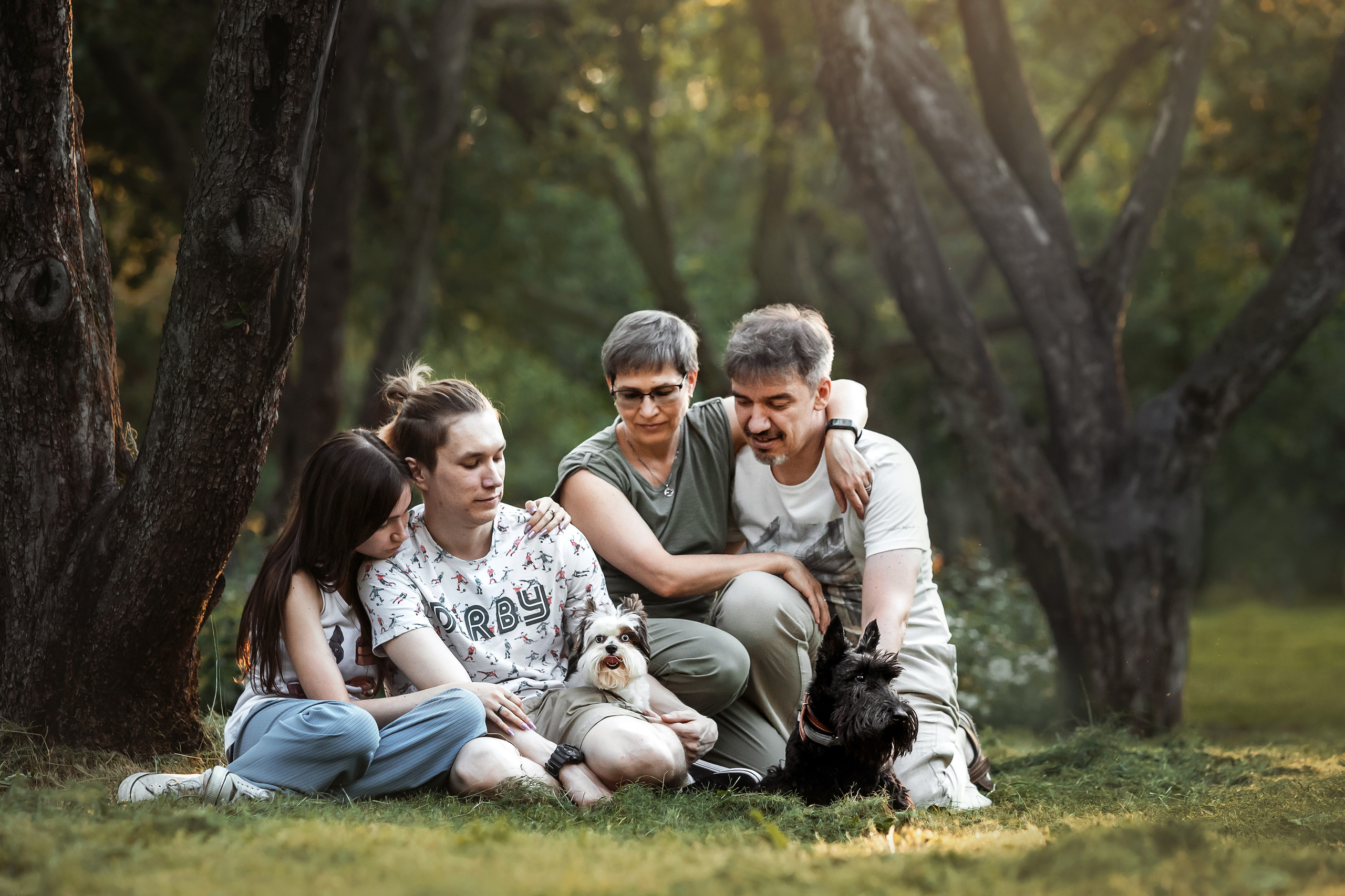 Фотосессия Урсы, Йоши и их семьи