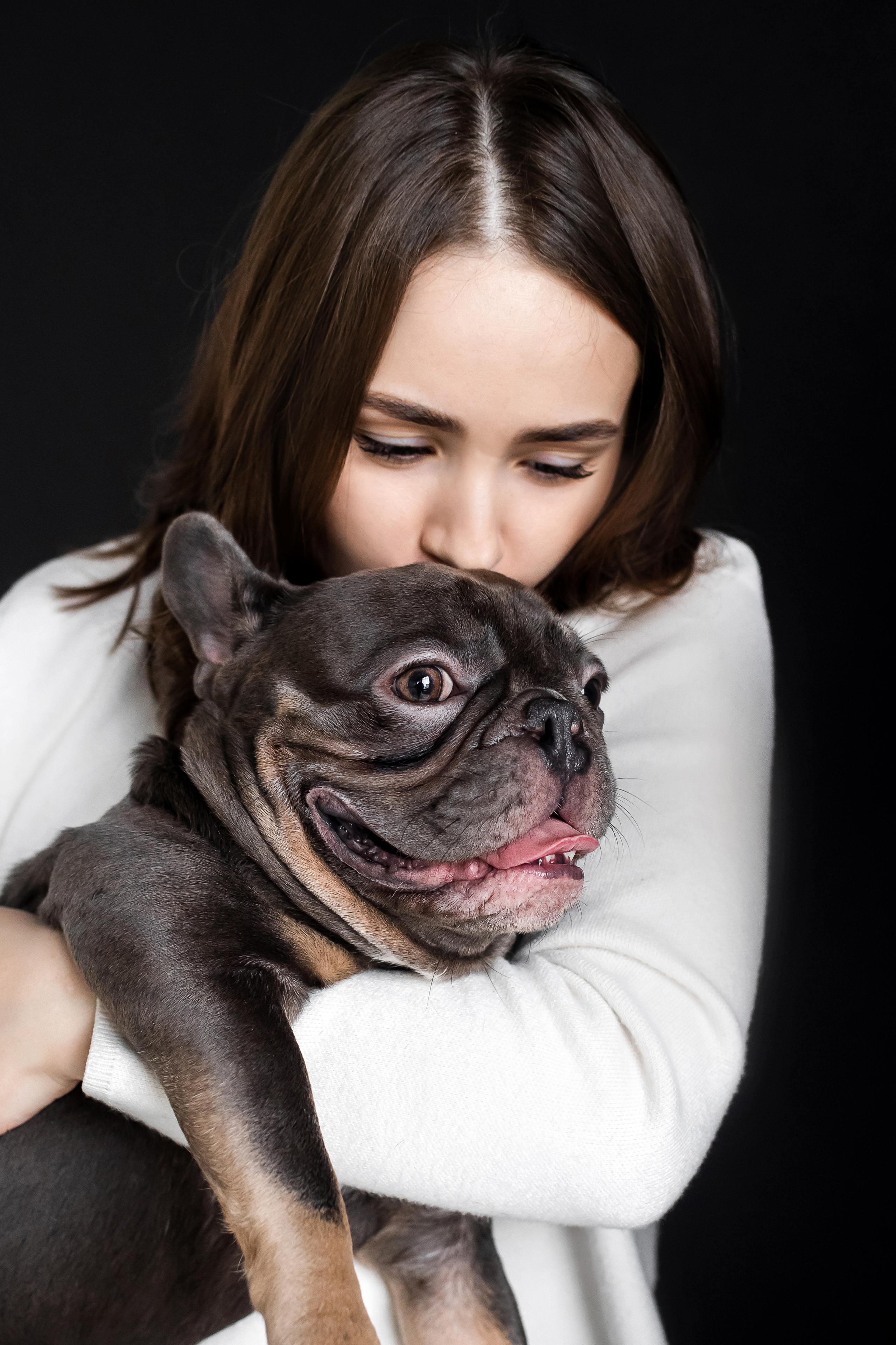 Фотосессия бульдогов Лео и Марса в догфрендли студии