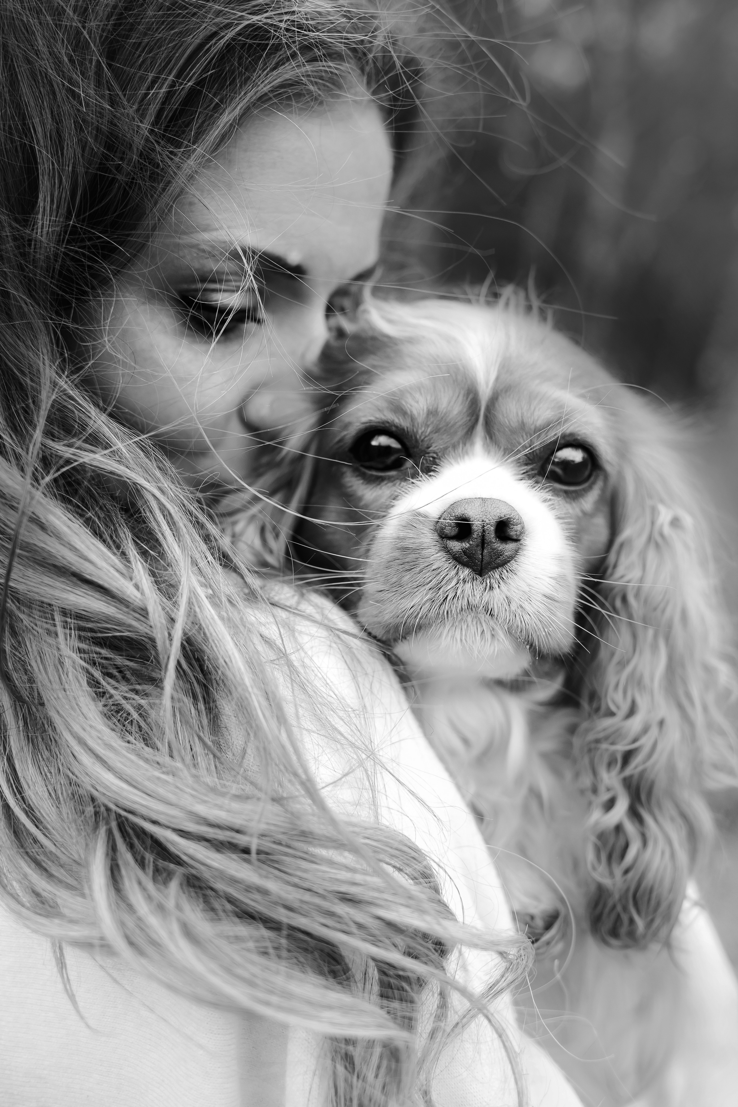 Фотосессия с ребенком и собакой