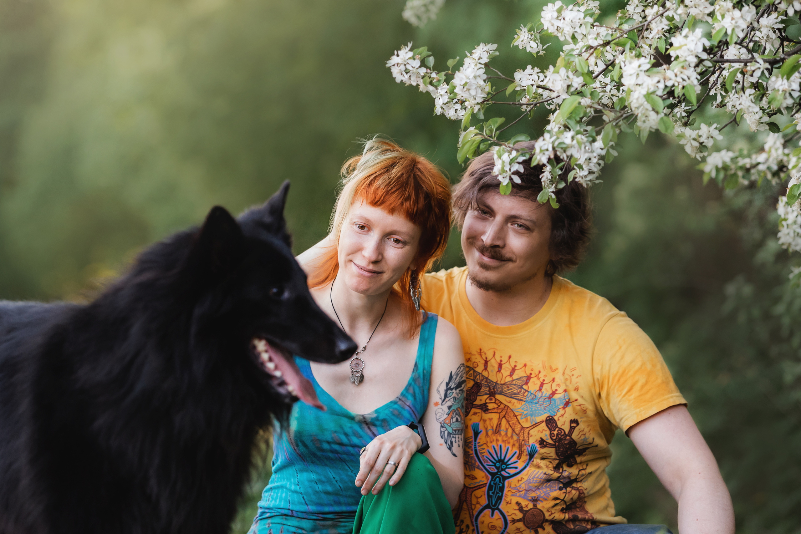 Фотосессия с собакой Йаррхи