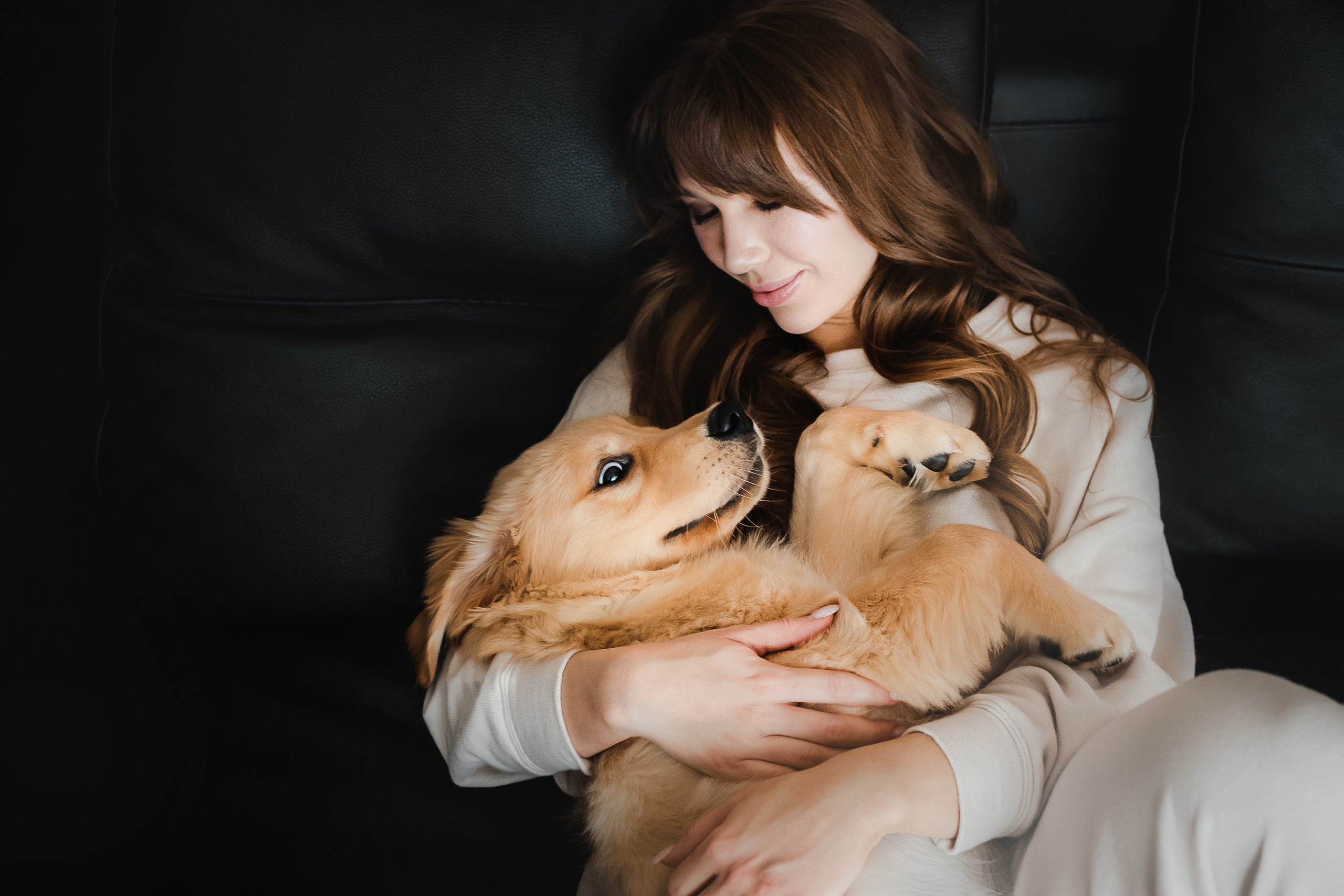 фотосессия для щенка