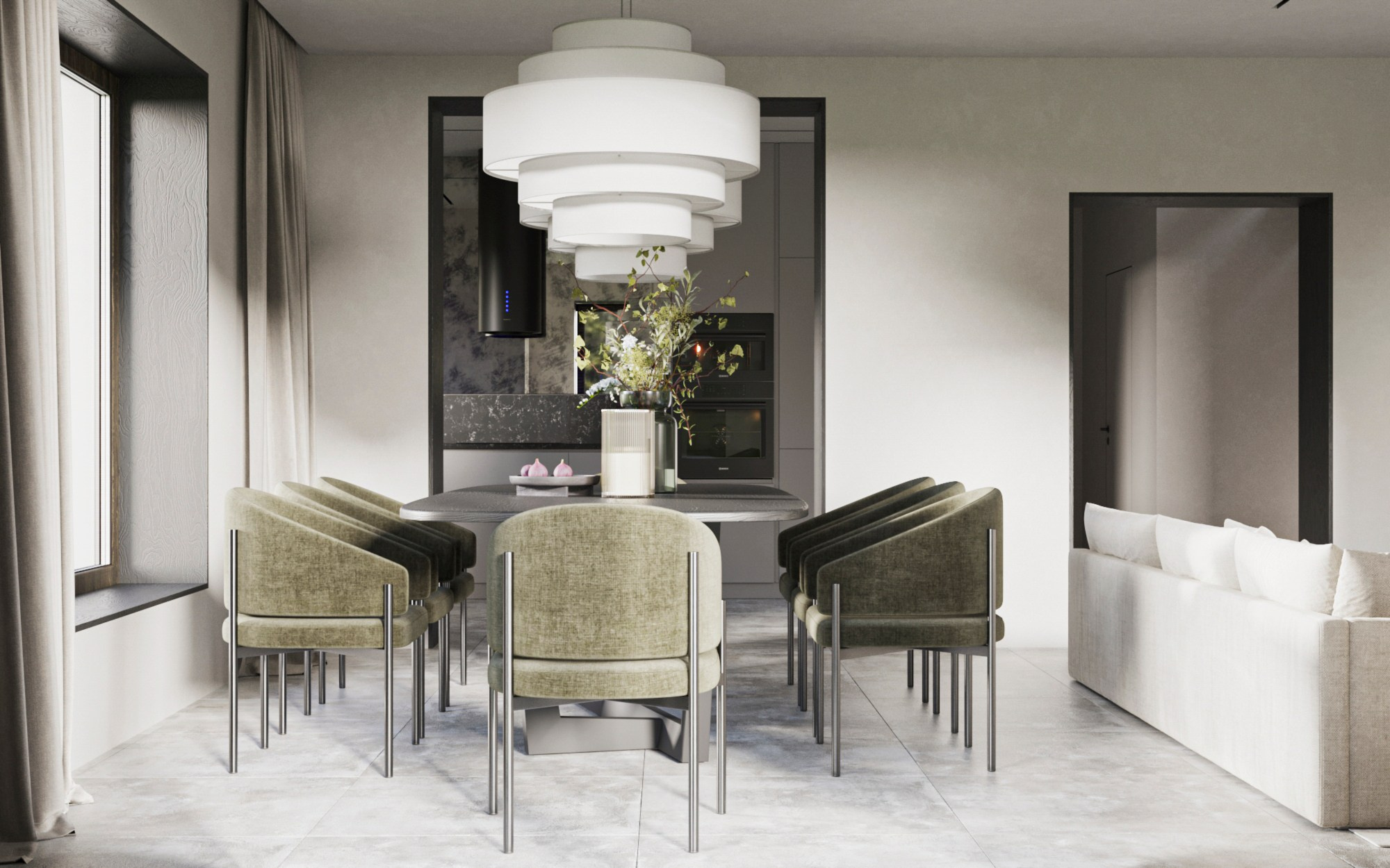 Дизайн-проект загородного дома по Минском. Студия интерьерного дизайна