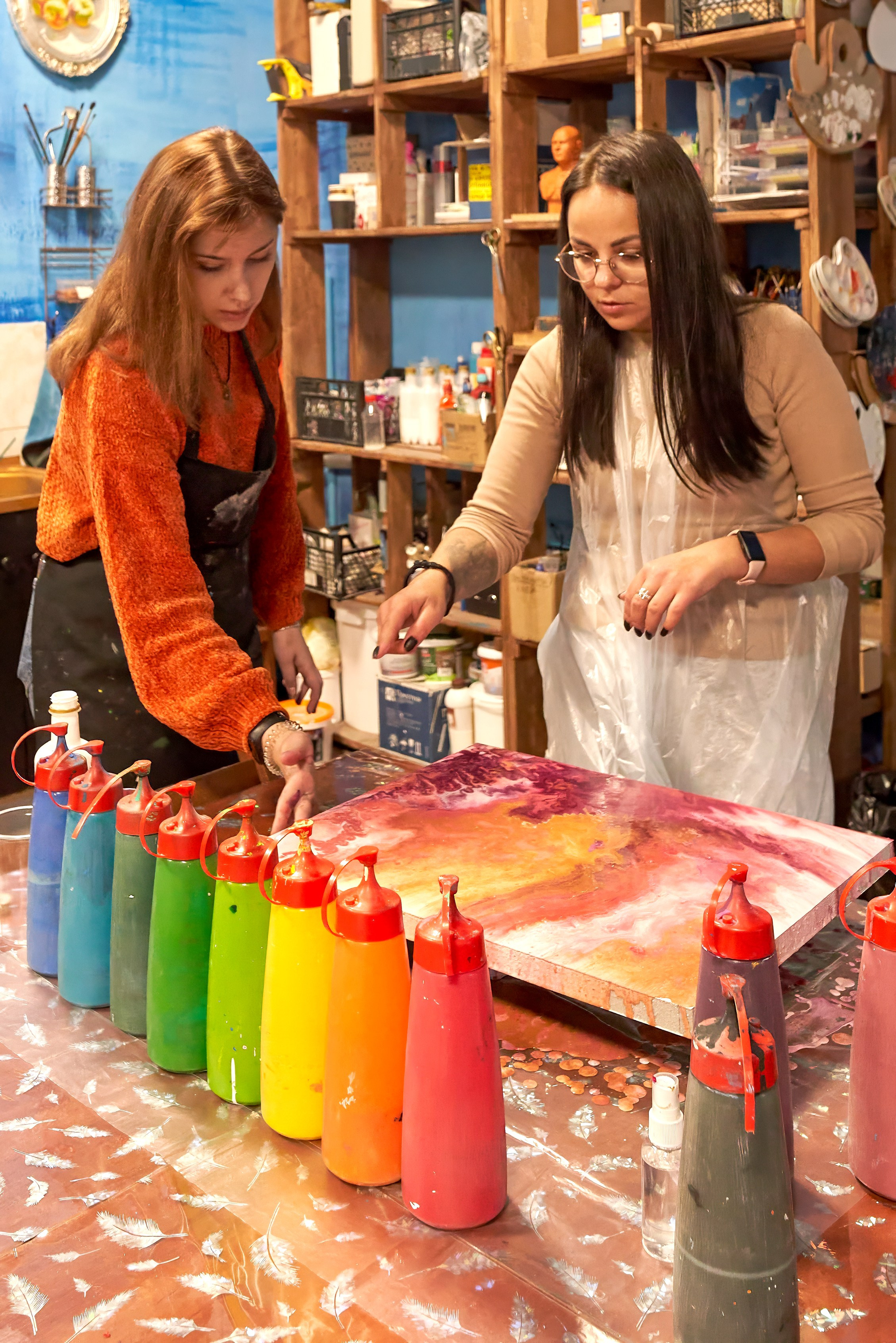 Творческий МК в салоне ЭПОХА. Фотограф в РФ и ЛНР Юлия Федосеева