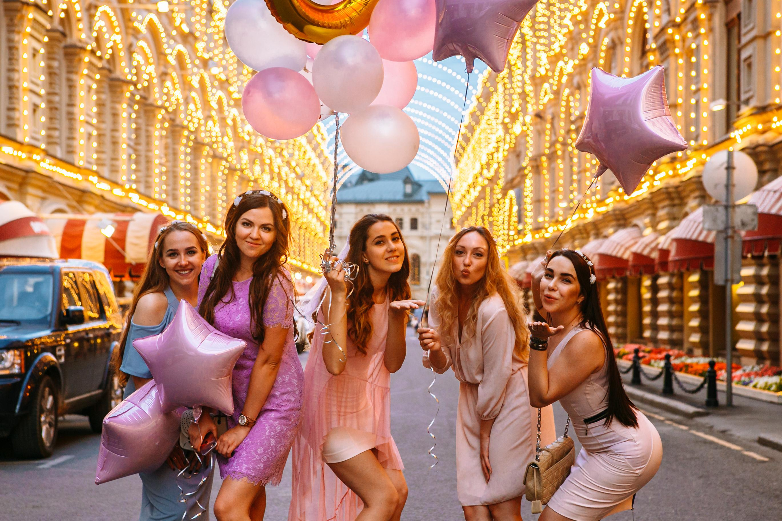 Девичник Любы. Свадебный фотограф в Москве Александра Тихонова