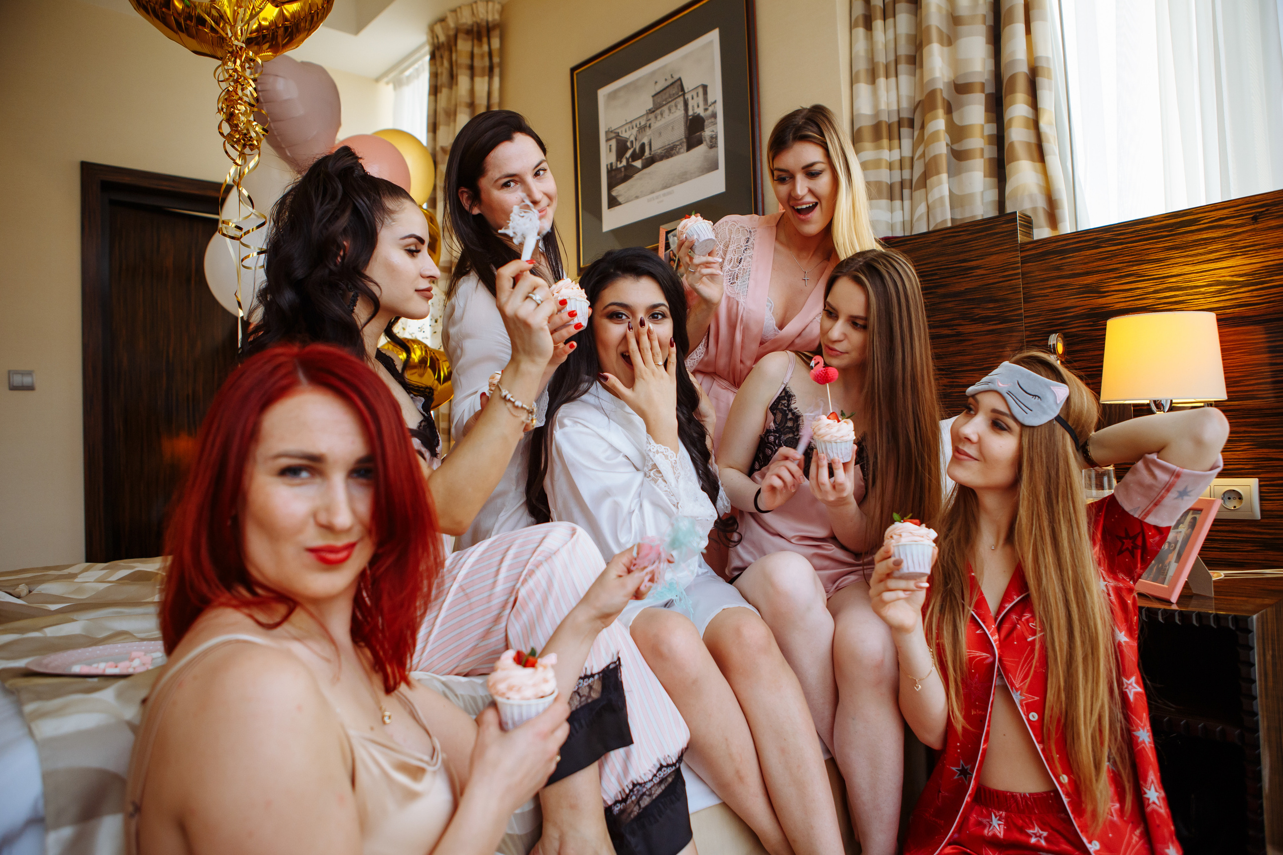 Девичник Сусанны. Свадебный фотограф в Москве Александра Тихонова