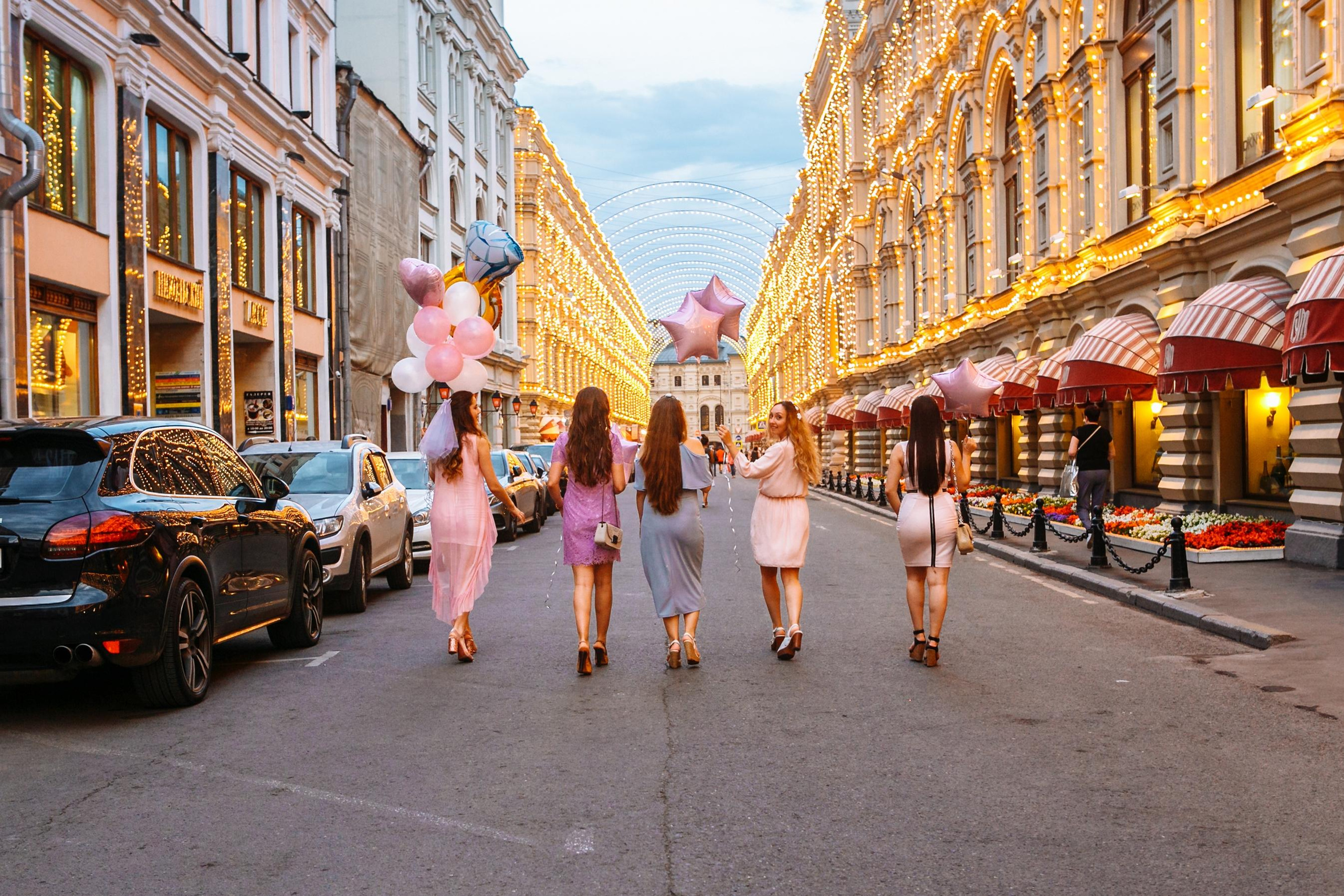 Девичник Любы. Свадебный фотограф в Москве Александра Тихонова