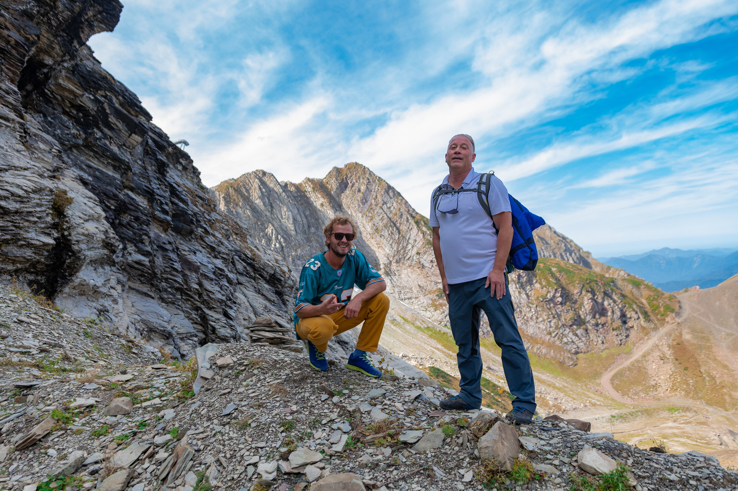 Хайкинг по трем курортам Красной Поляны 2022. Репортажный фотограф в Красной Поляне и Сочи Павлюченко Екатерина
