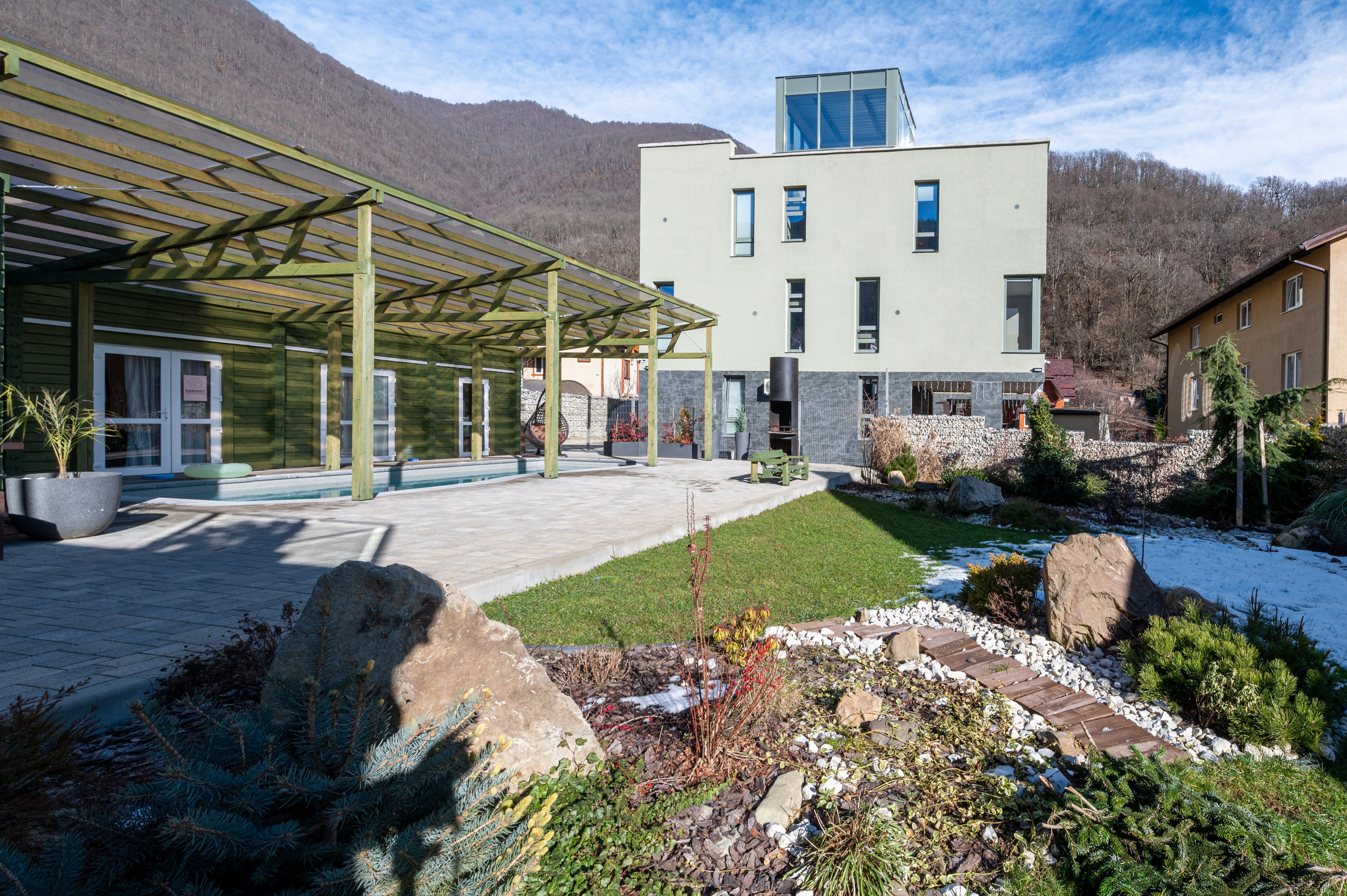 Апарт-отель Куб Green в Красной Поляне. Репортажный фотограф в Красной Поляне и Сочи Павлюченко Екатерина