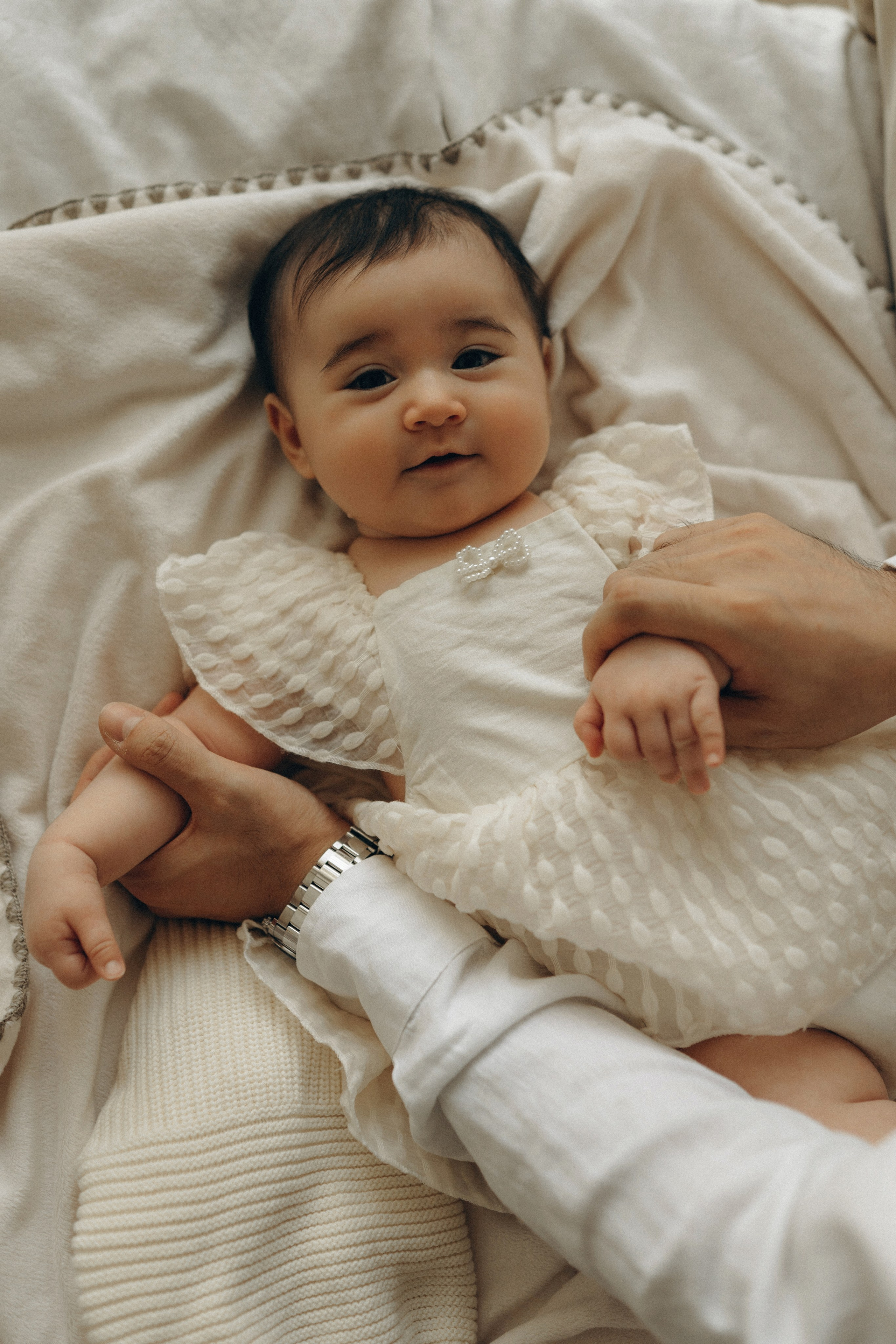 Малышка Нина и родители. Семейный lifestyle фотограф в Москве Рената Рафикова