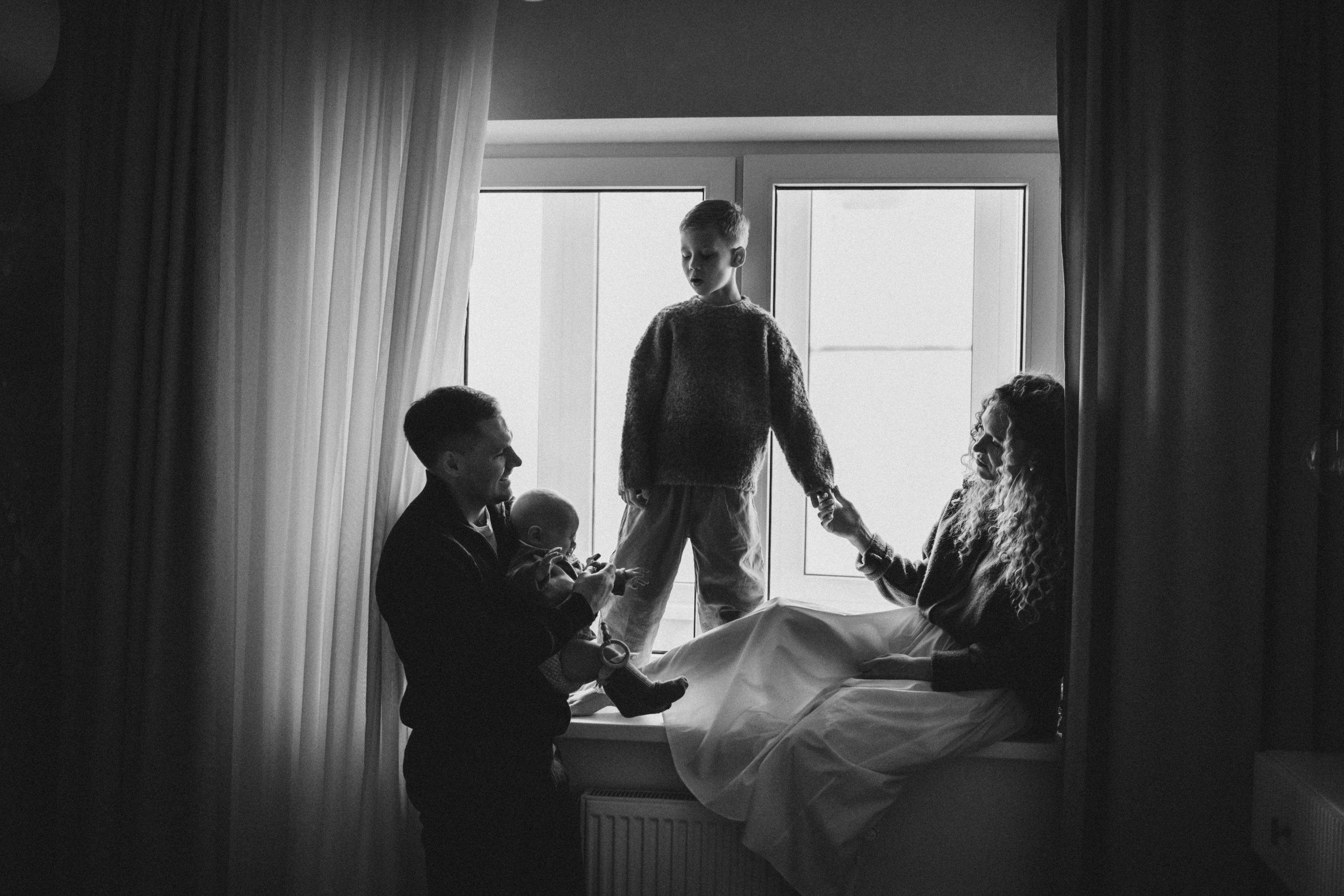 Домашняя съемка Света, Коля, Максим и Варя. Семейный фотограф в Ростове-на-Дону Мария Ожогина