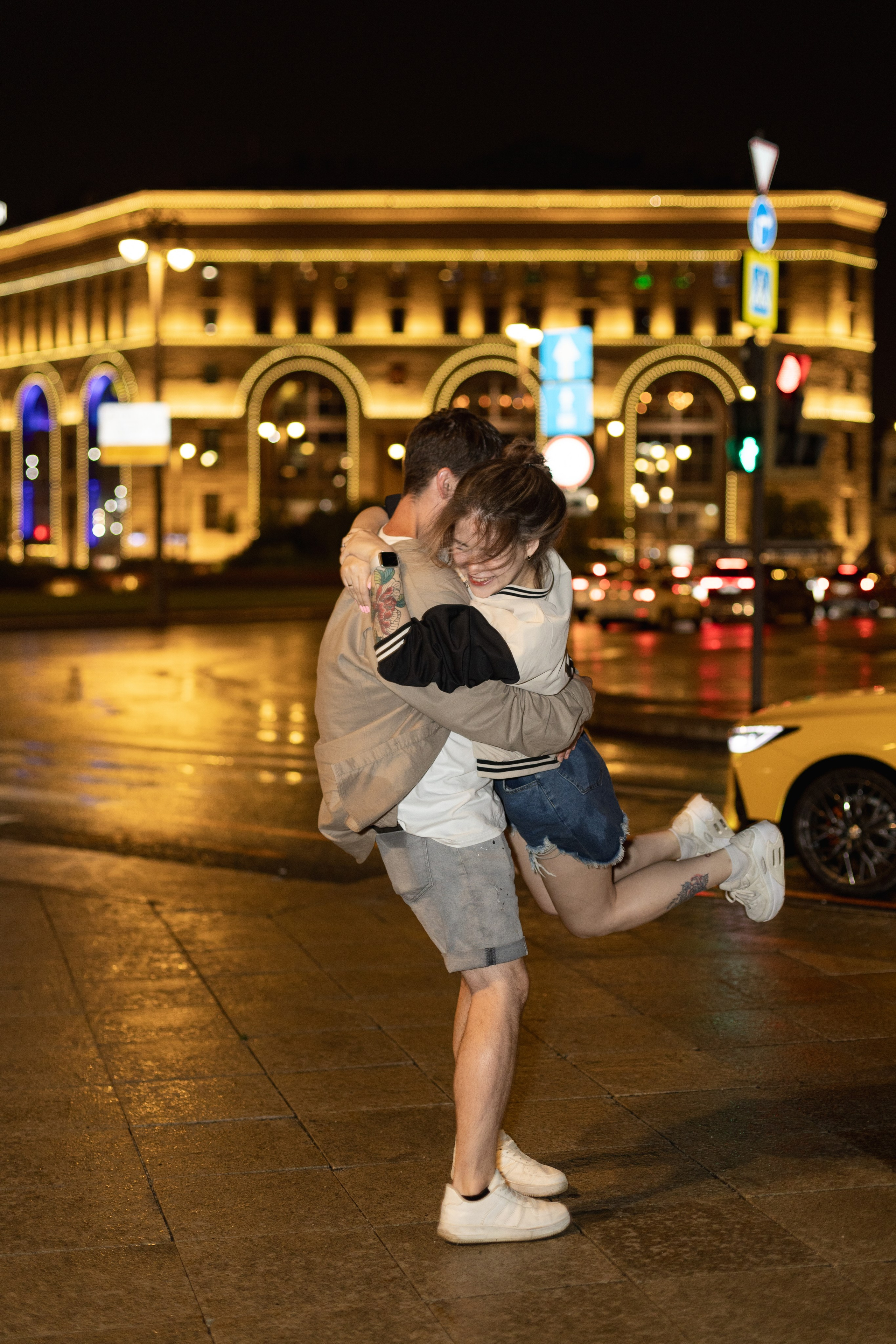 LoveStory Альберт и Регина Ночь в городе. Фотограф Видеограф Игорь Никулин Москва Балашиха