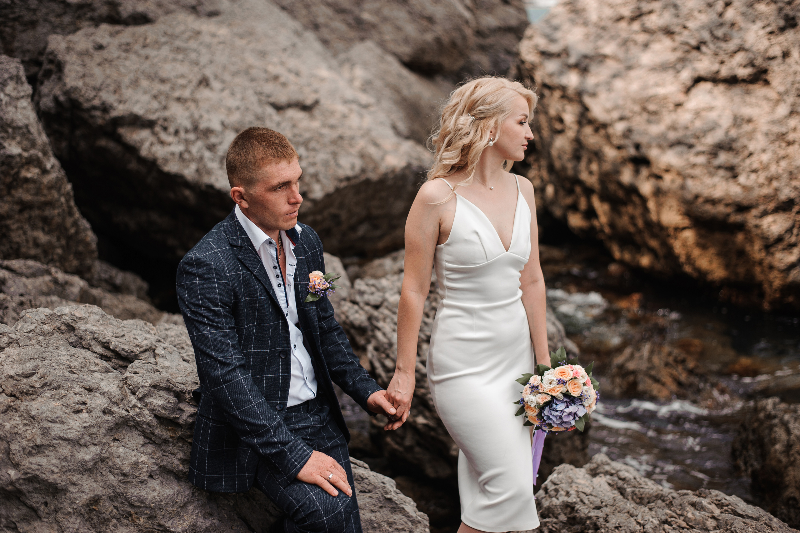 Алина и Дима. Свадебный фотограф в Крыму Алексей Лобач