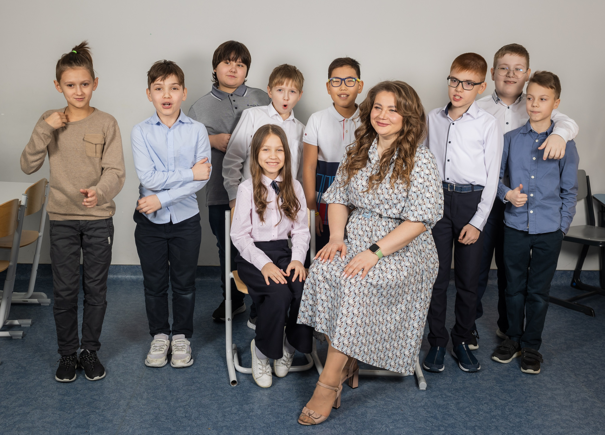 Школа 2070 4 класс. Семейный фотограф в Москве Наталья Чуб, заказать Фотокнигу