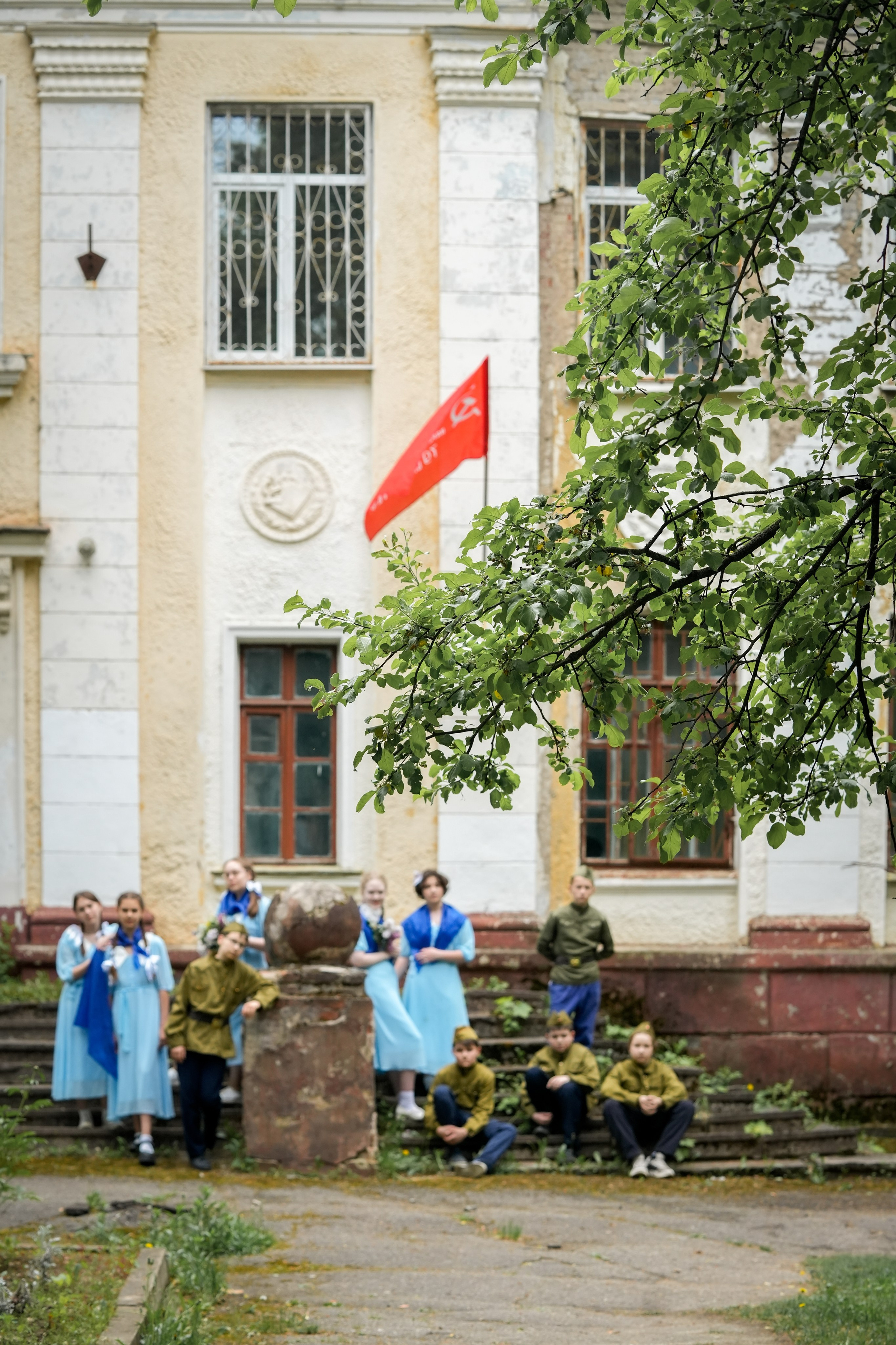 СИНИЙ ПЛАТОЧЕК. Фотограф Наталья Погодина в г. Обнинске