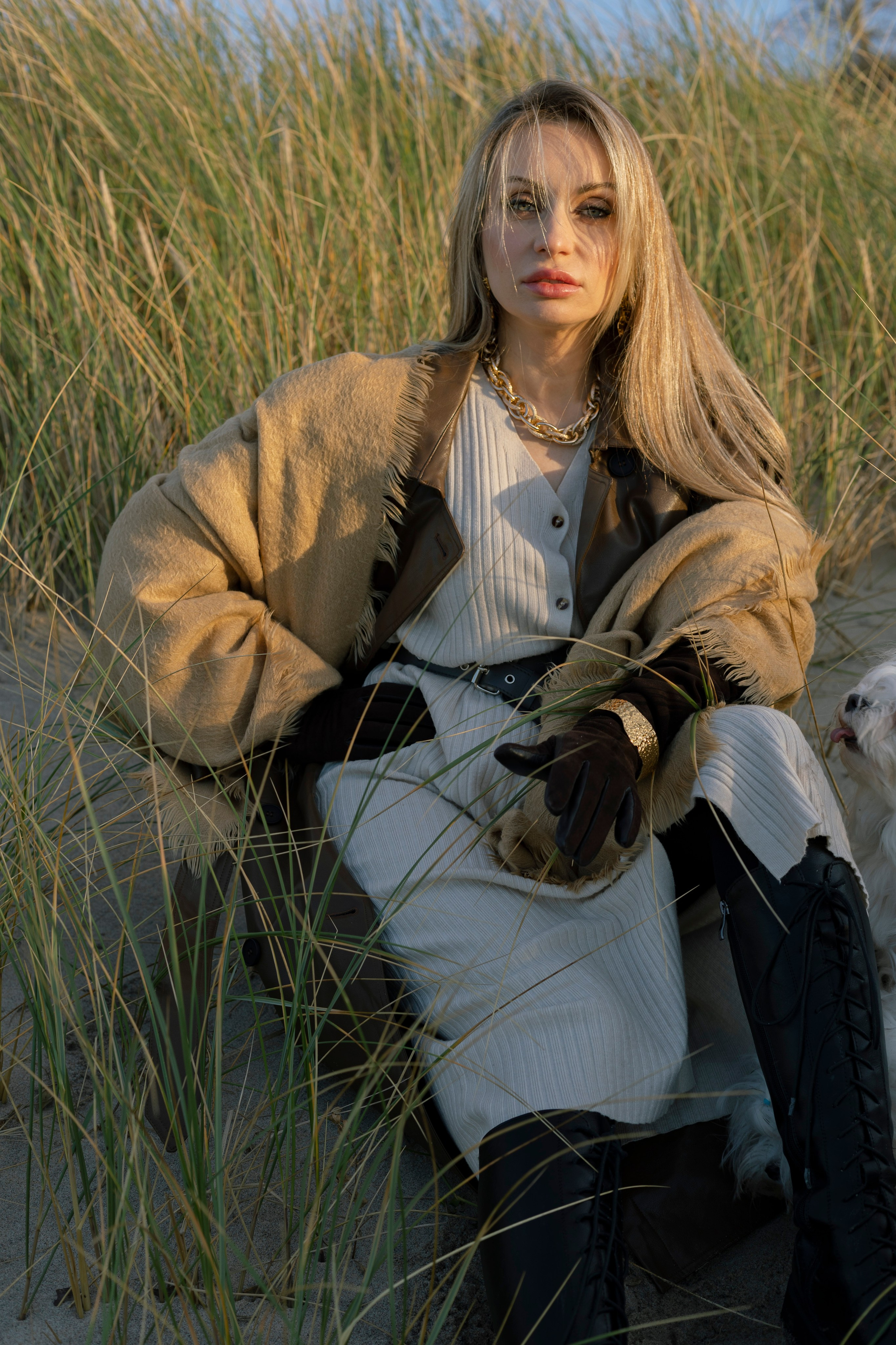 Съемка на куршской косе. Свадебный фотограф Калининград