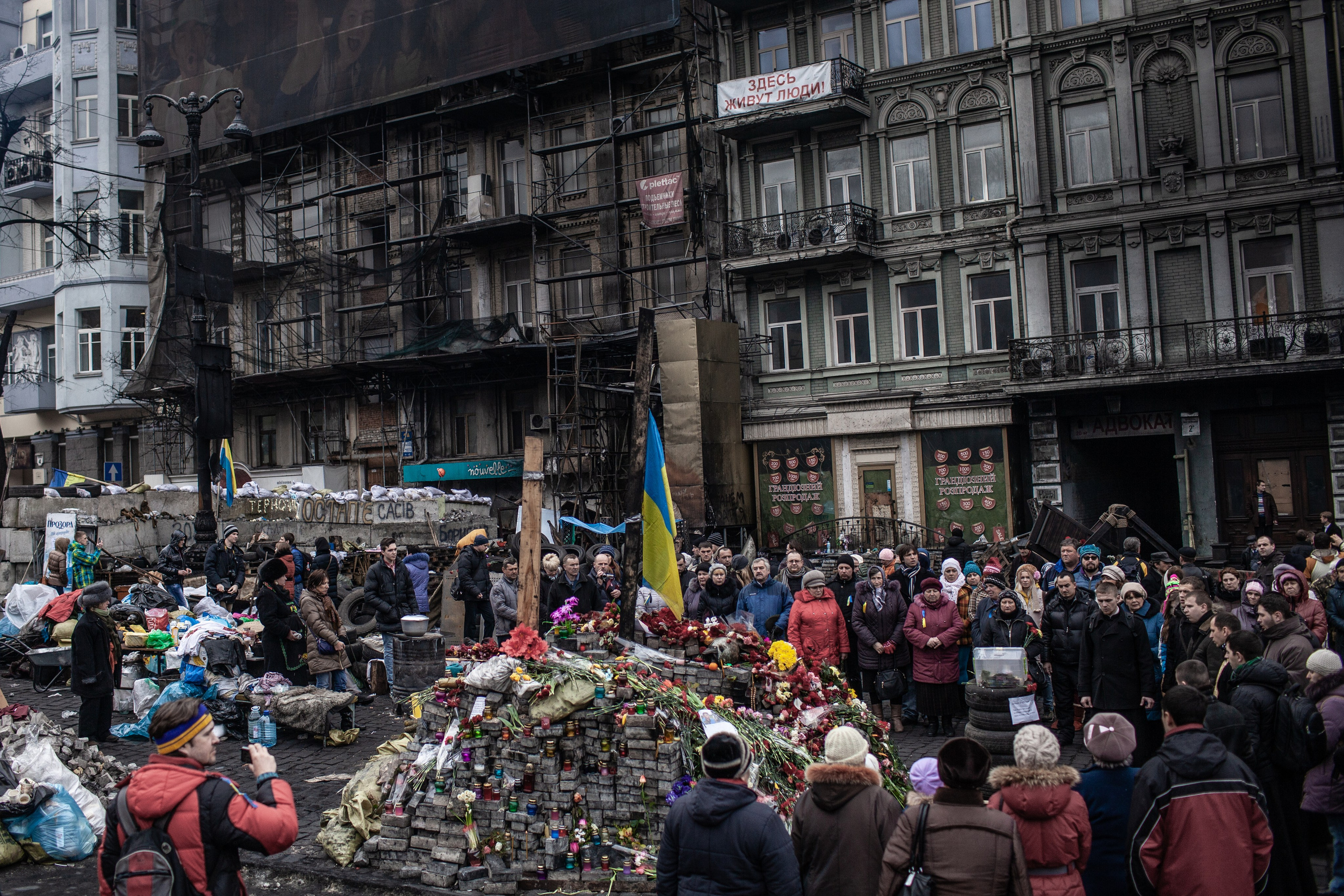 Киев после революции. Фотограф Роман Демьяненко