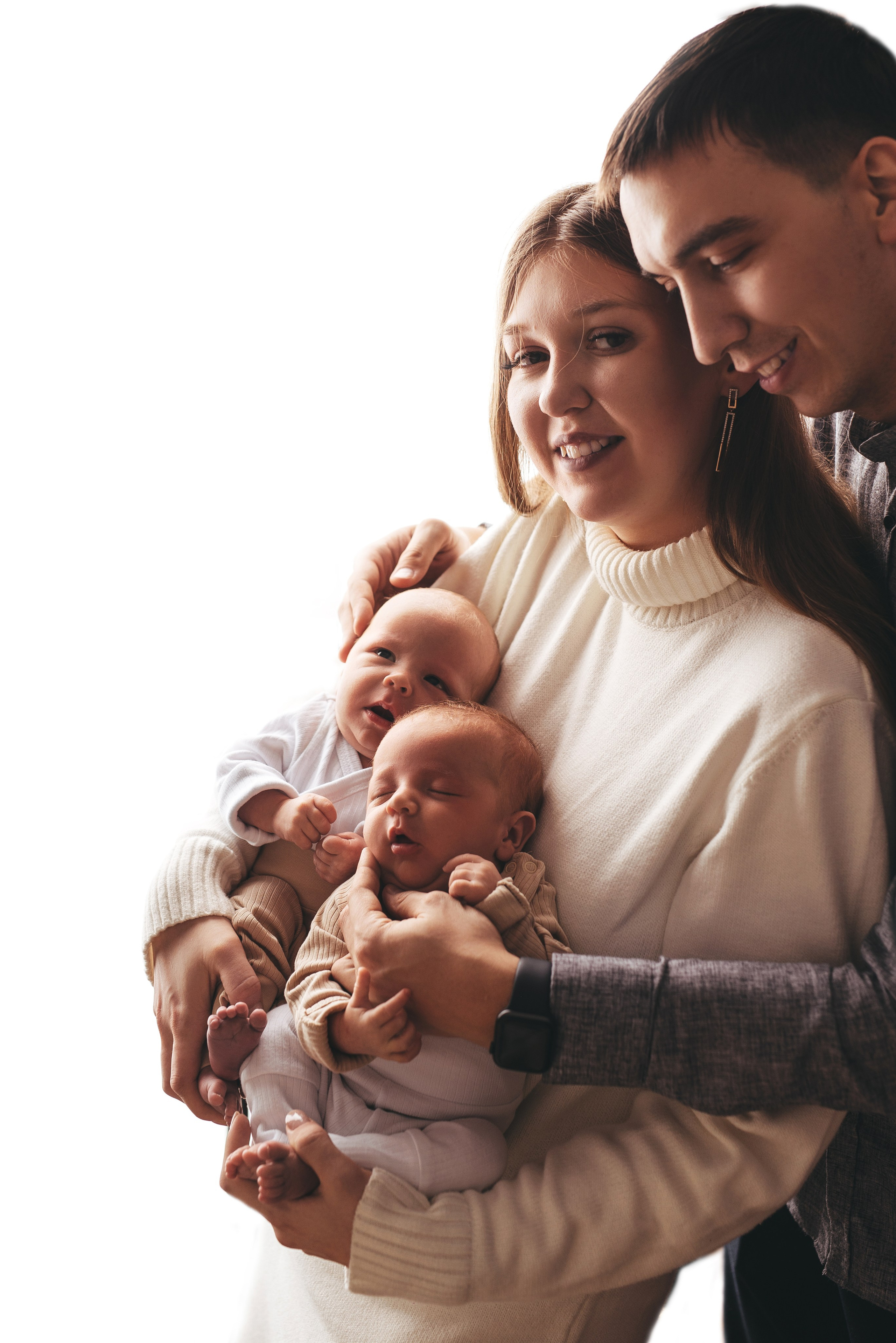 Павел и Кирилл. Фотограф новорождённых и семейный фотограф в Иваново Любовь Капранова