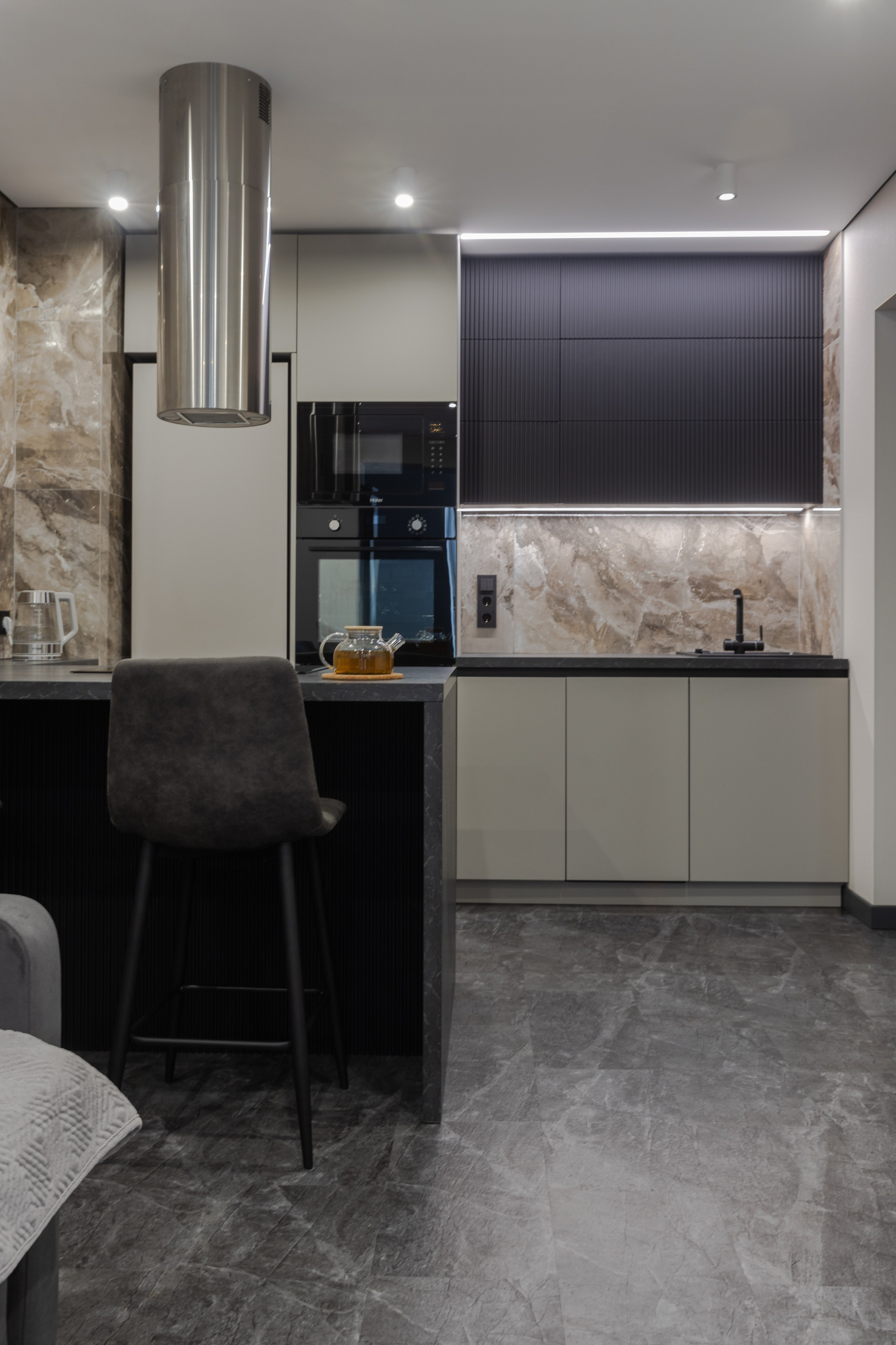 ЖК Радонежский | Кухня | ГР-441. ГУДРУМ — Мебель на заказ в Томске | Кухни | Шкафы | Стулья и Столы