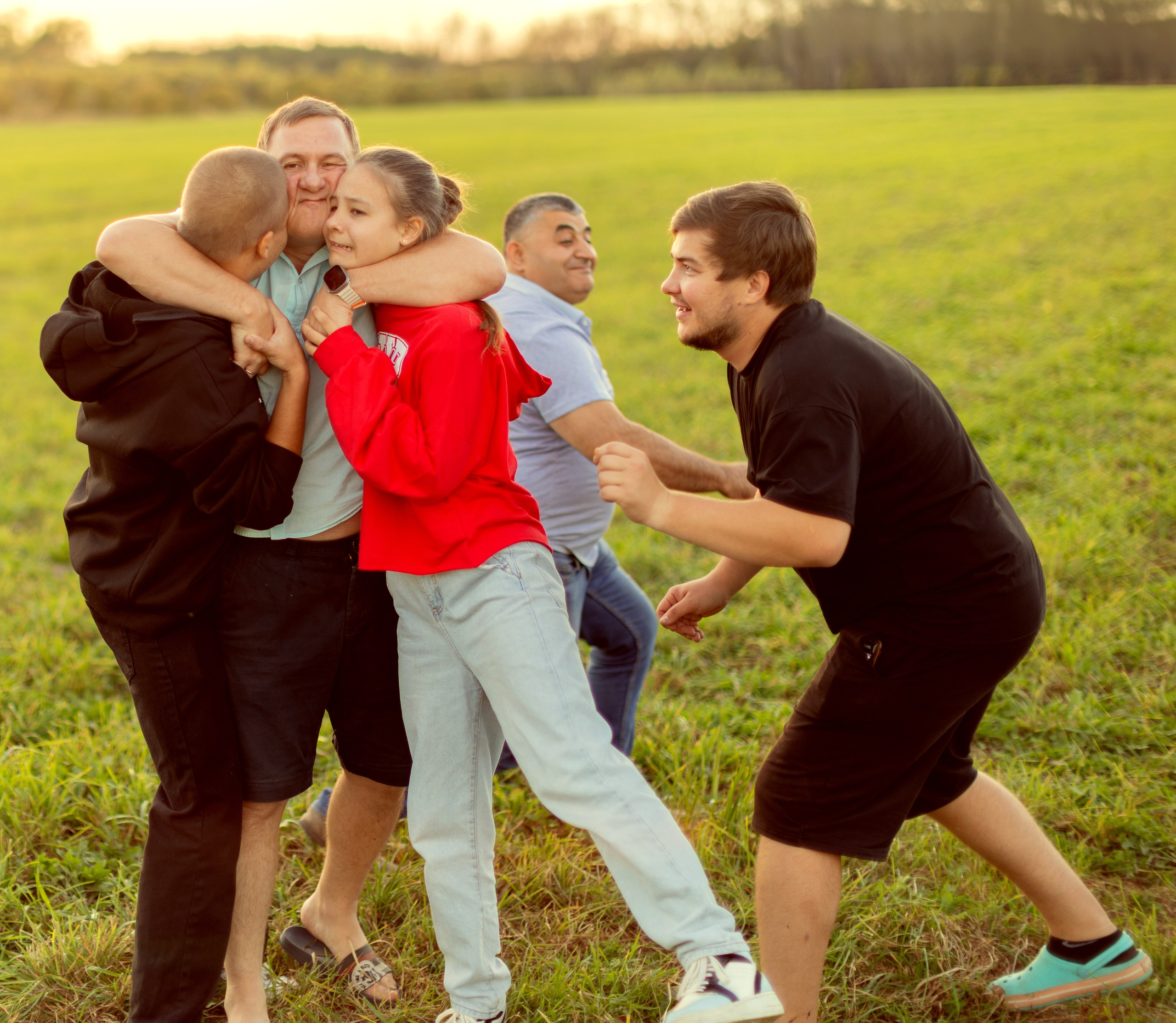 Юбилей в поле. Детский и семейный фотограф Зоя Павкина